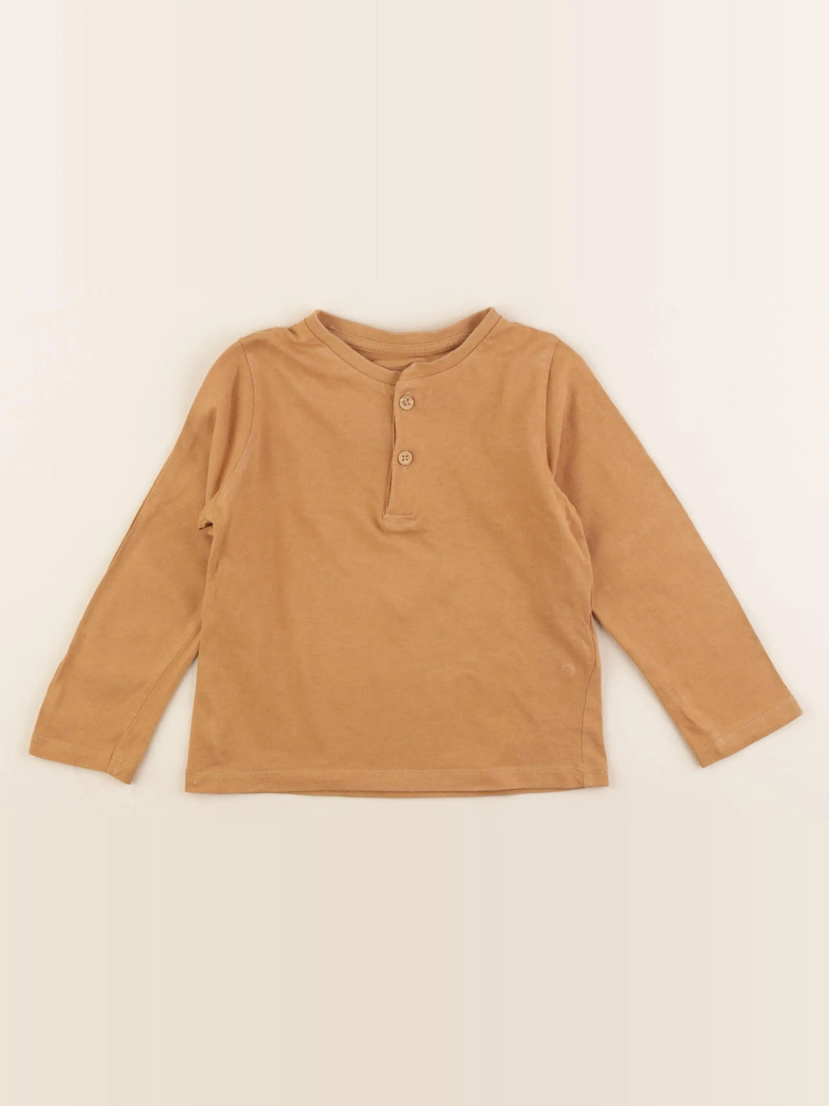 Vertbaudet - tee-shirt marron - 36 mois