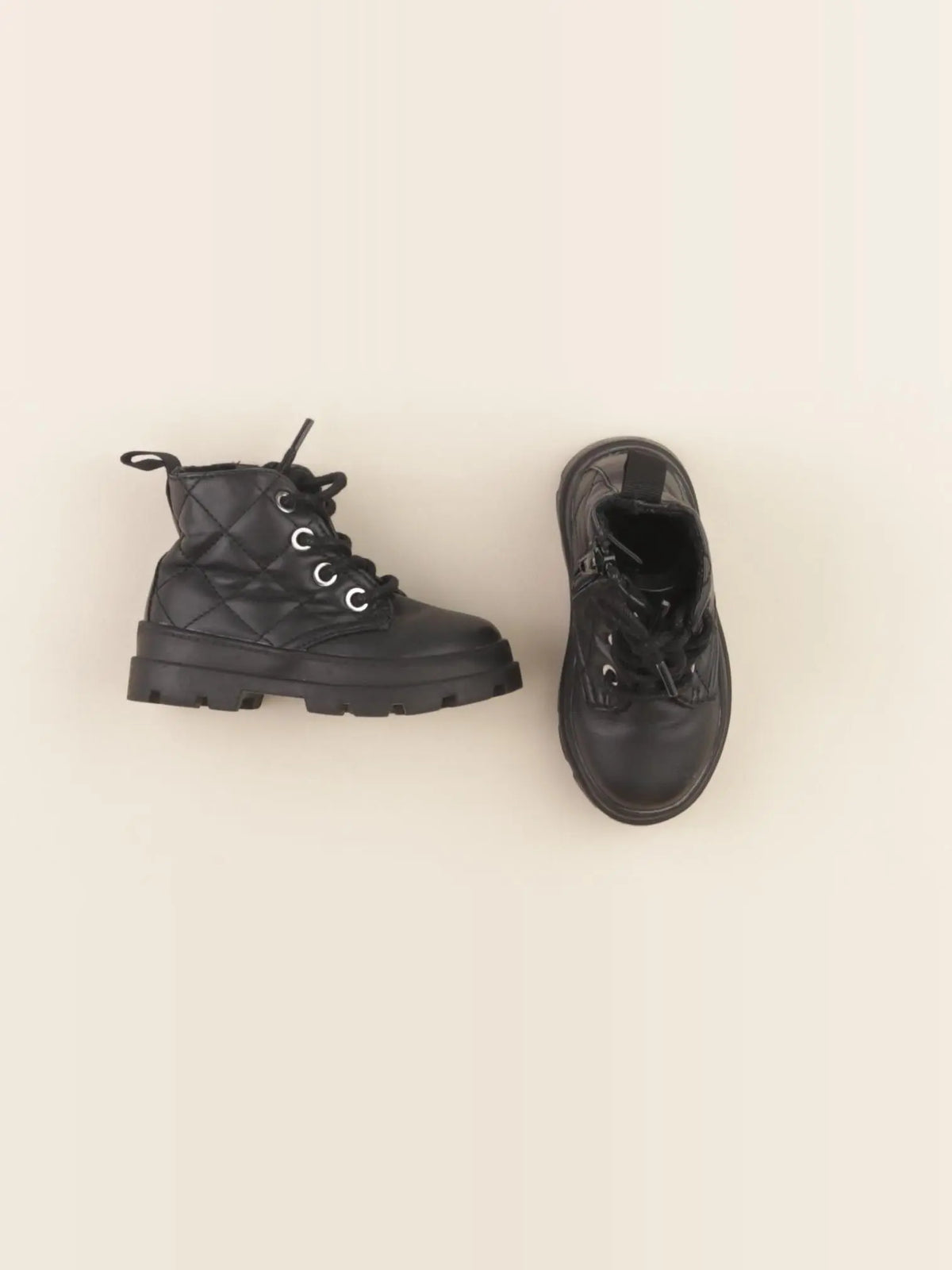 H&M - boots noir - pointure 20/21