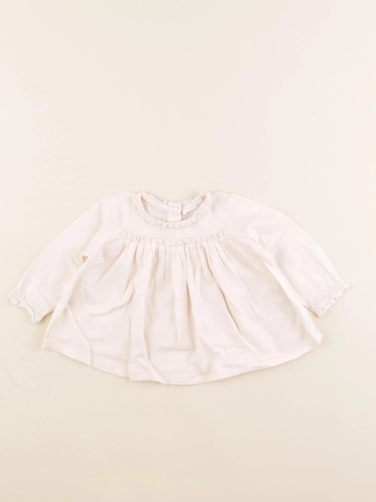 Boutchou - blouse rose - 6 mois