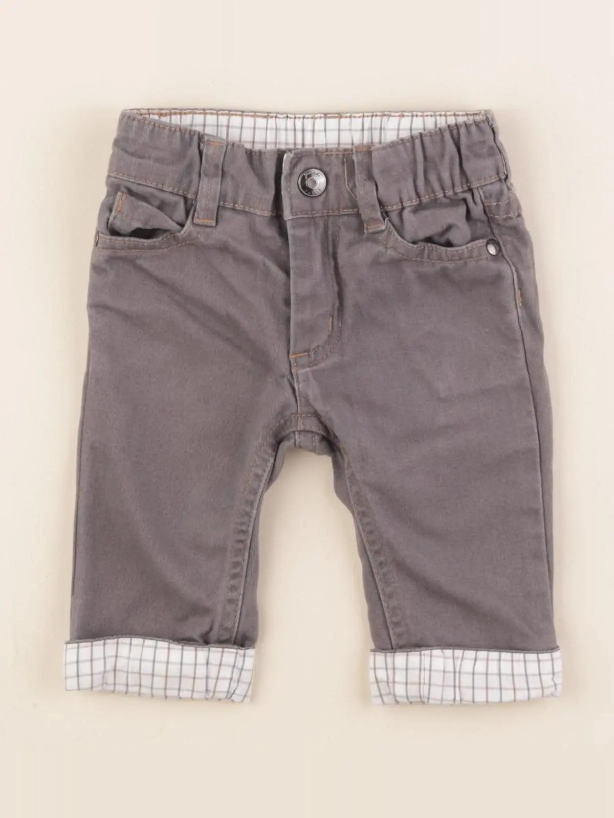 Jacadi - pantalon marron - 6 mois