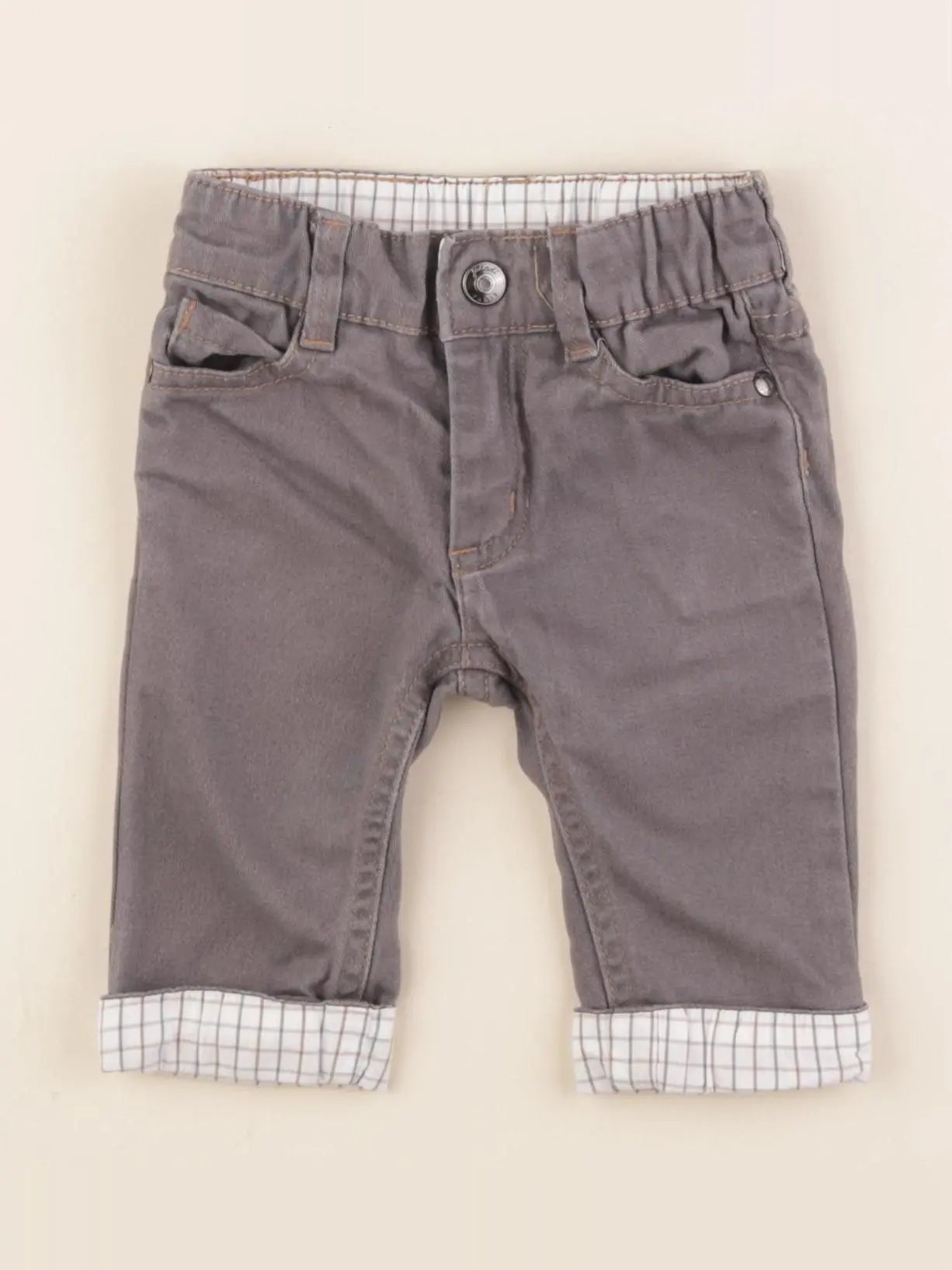 Jacadi - pantalon marron - 6 mois