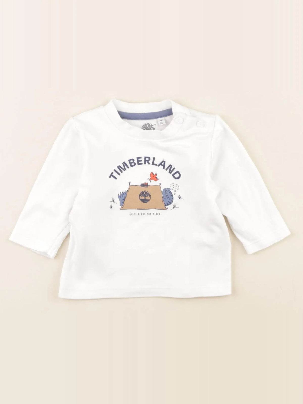 Timberland - tee-shirt blanc - 3 mois