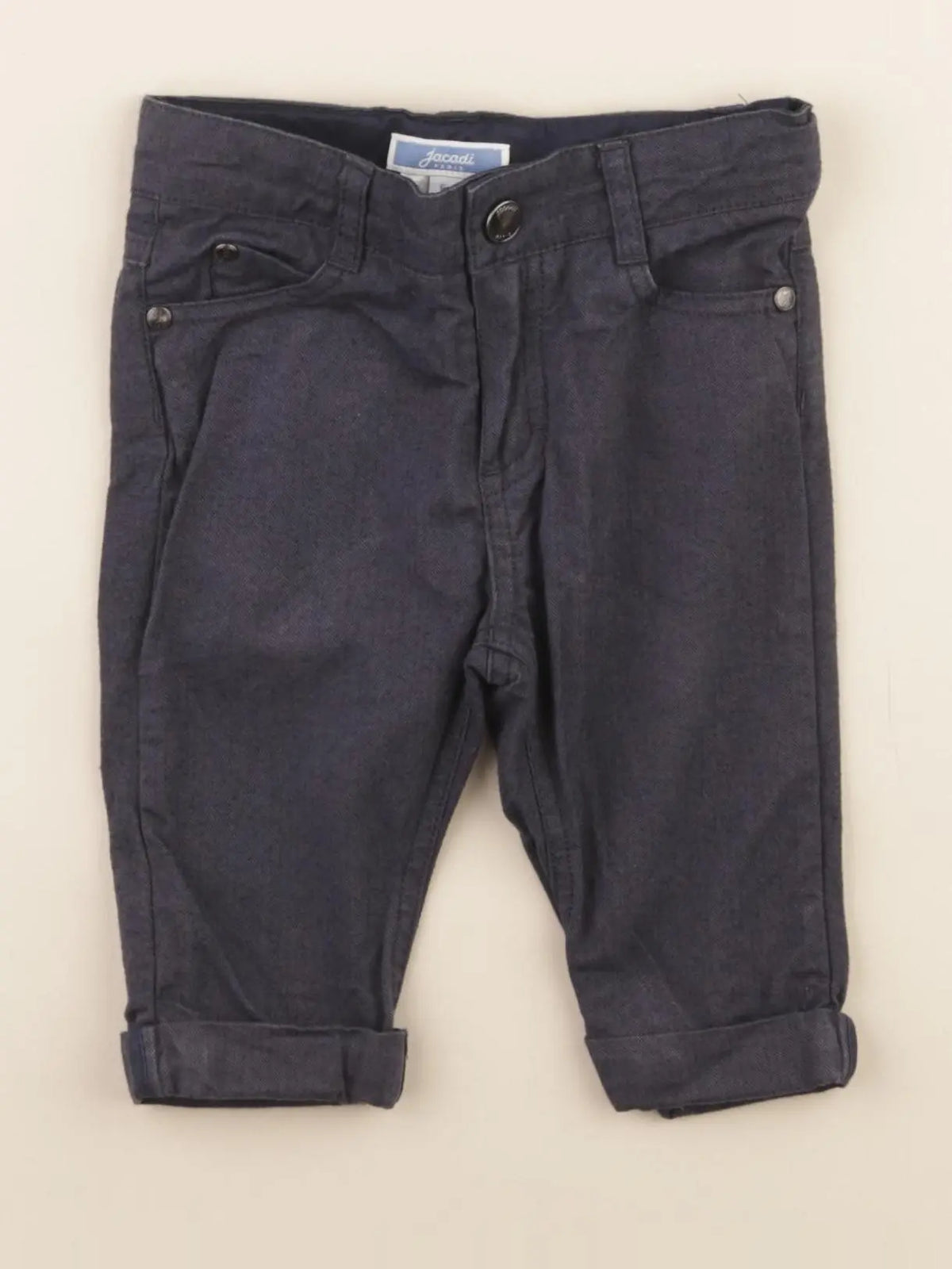 Jacadi - pantalon bleu - 6 mois