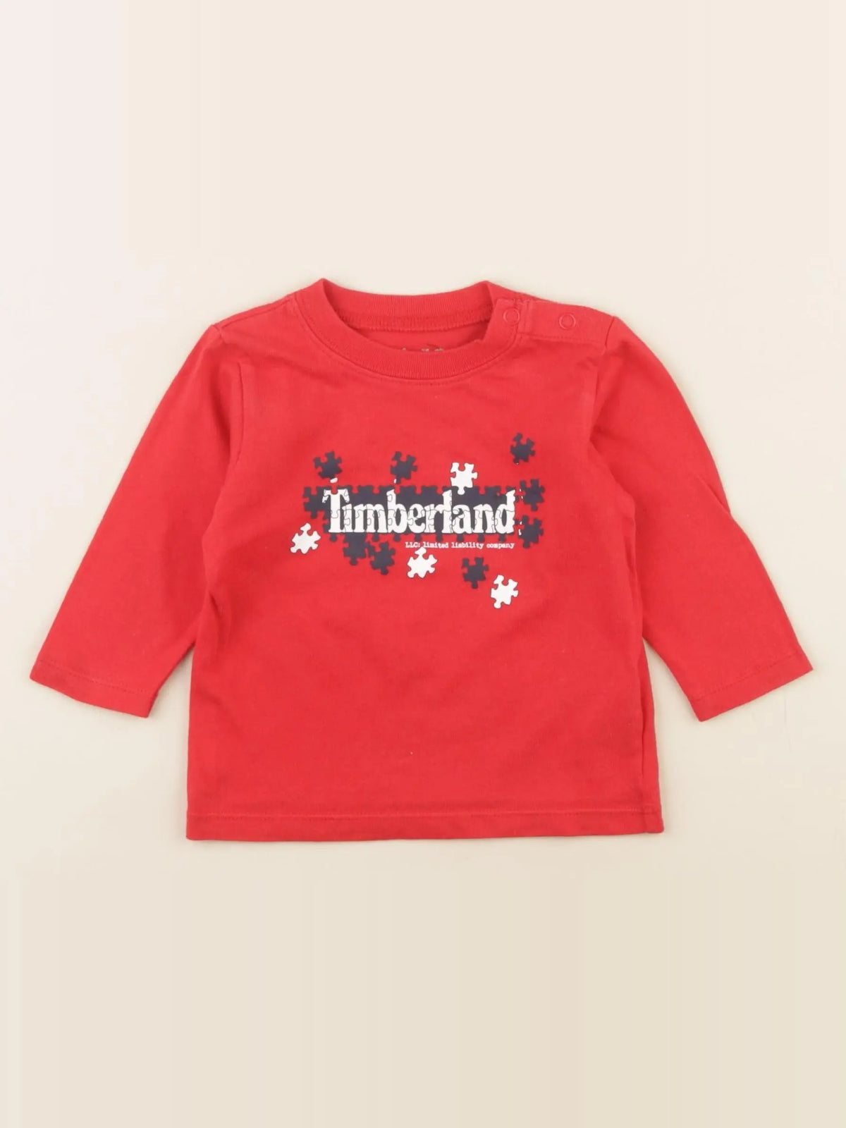 Timberland - tee-shirt rouge - 6 mois