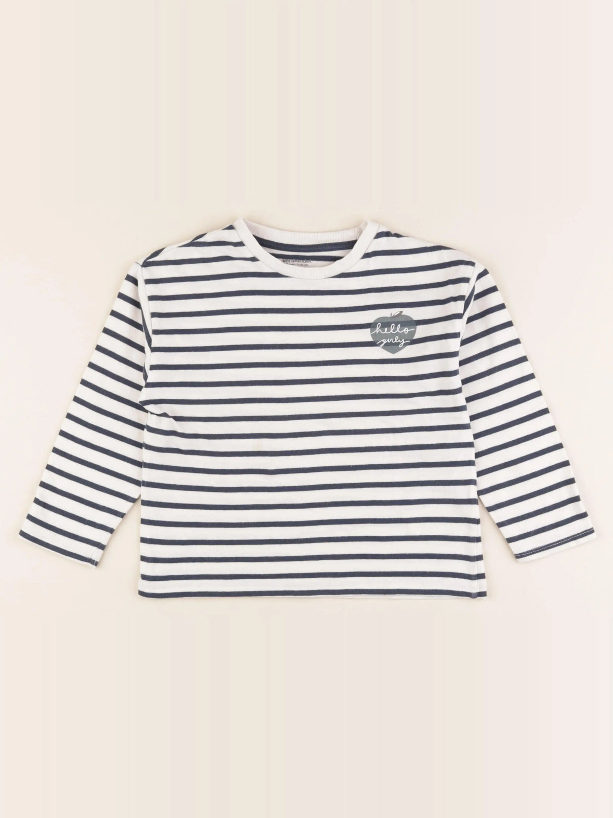 Vertbaudet - tee-shirt bleu - 6 ans