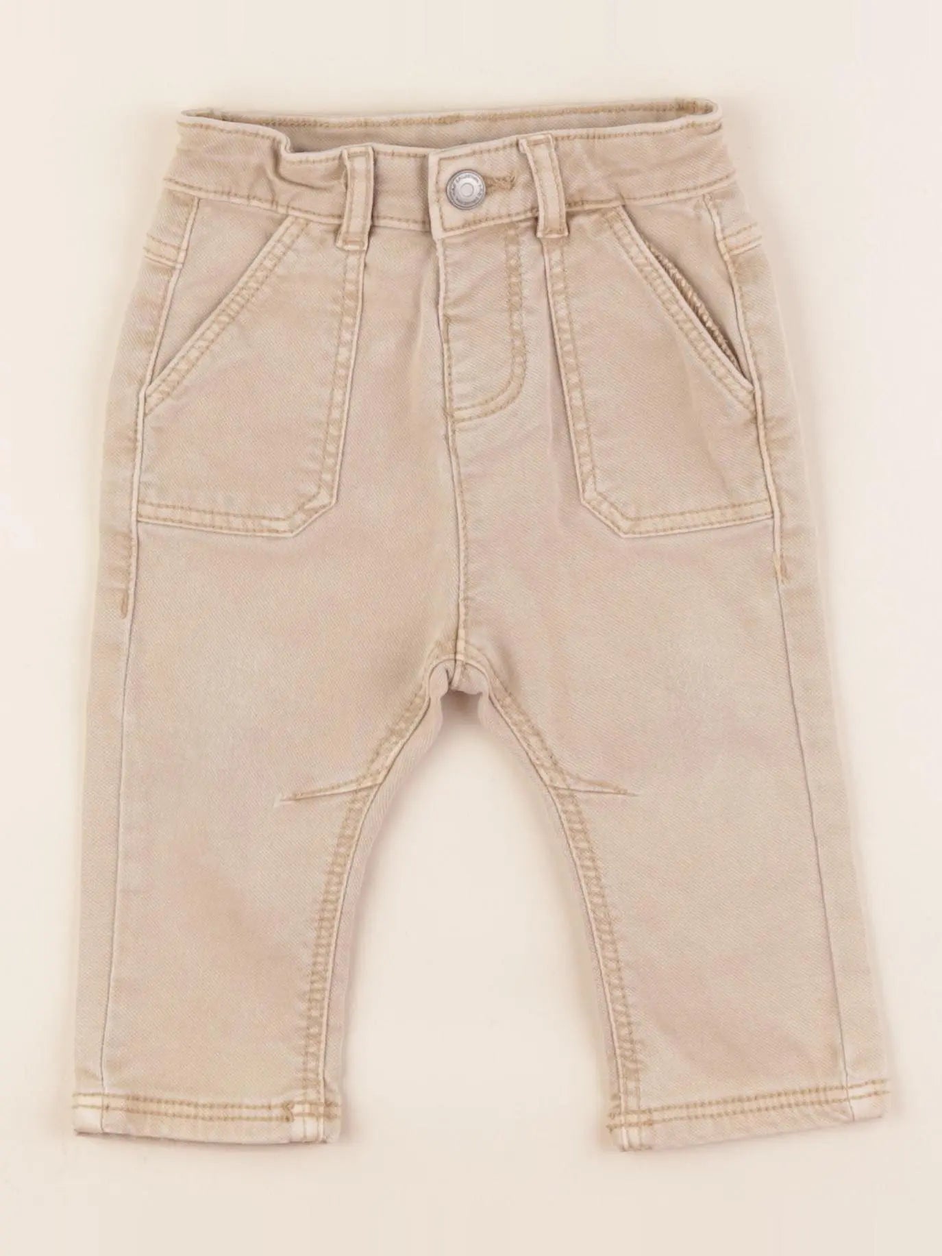 Tape à l'oeil - pantalon beige - 12 mois