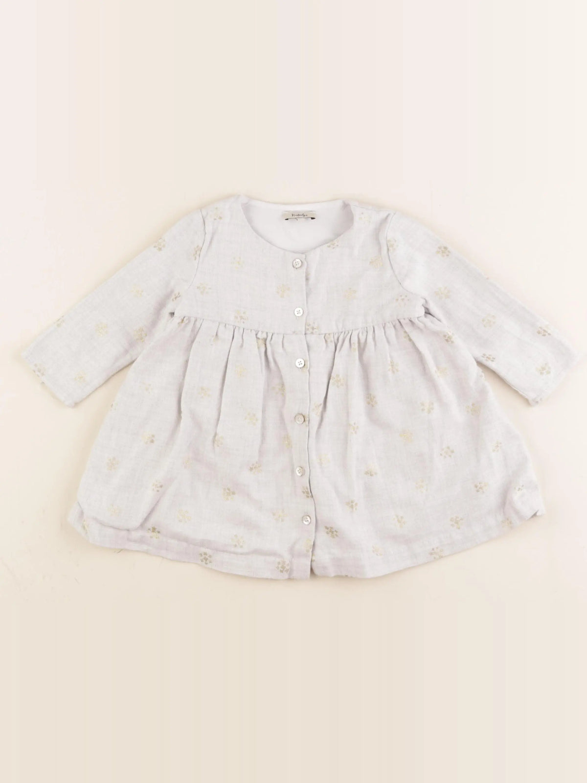 Natalys - robe gris - 9 mois