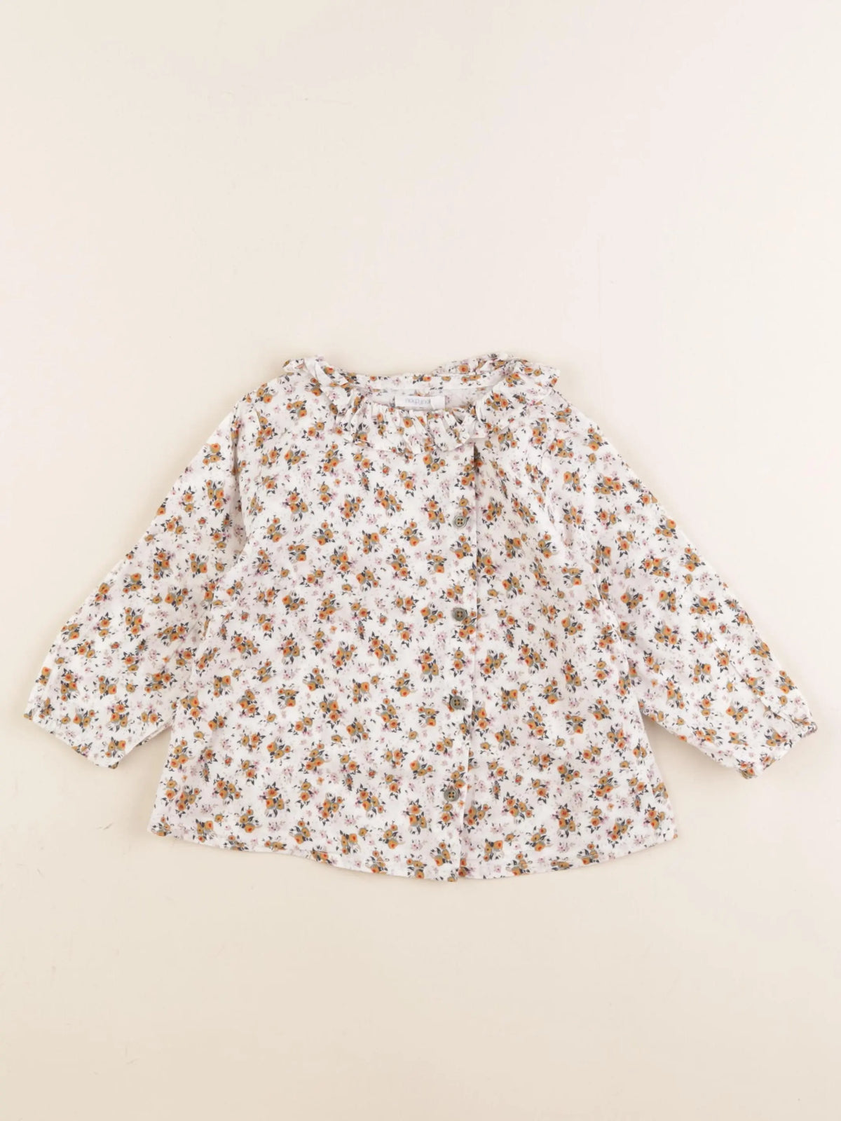 Boutchou - blouse blanc - 18 mois