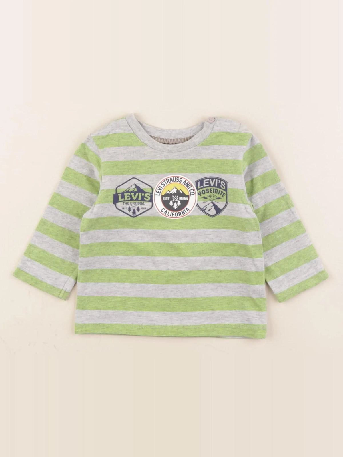 Levi's - tee-shirt gris - 6 mois