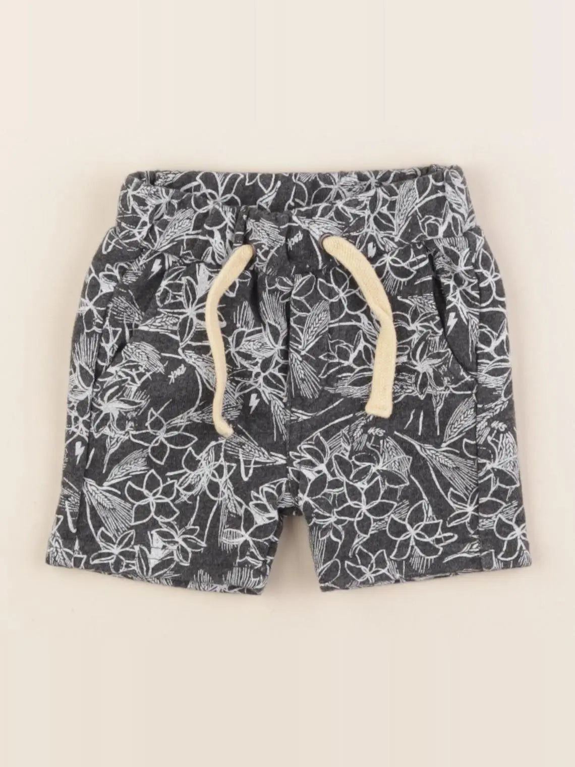 IKKS - short gris - 3 mois