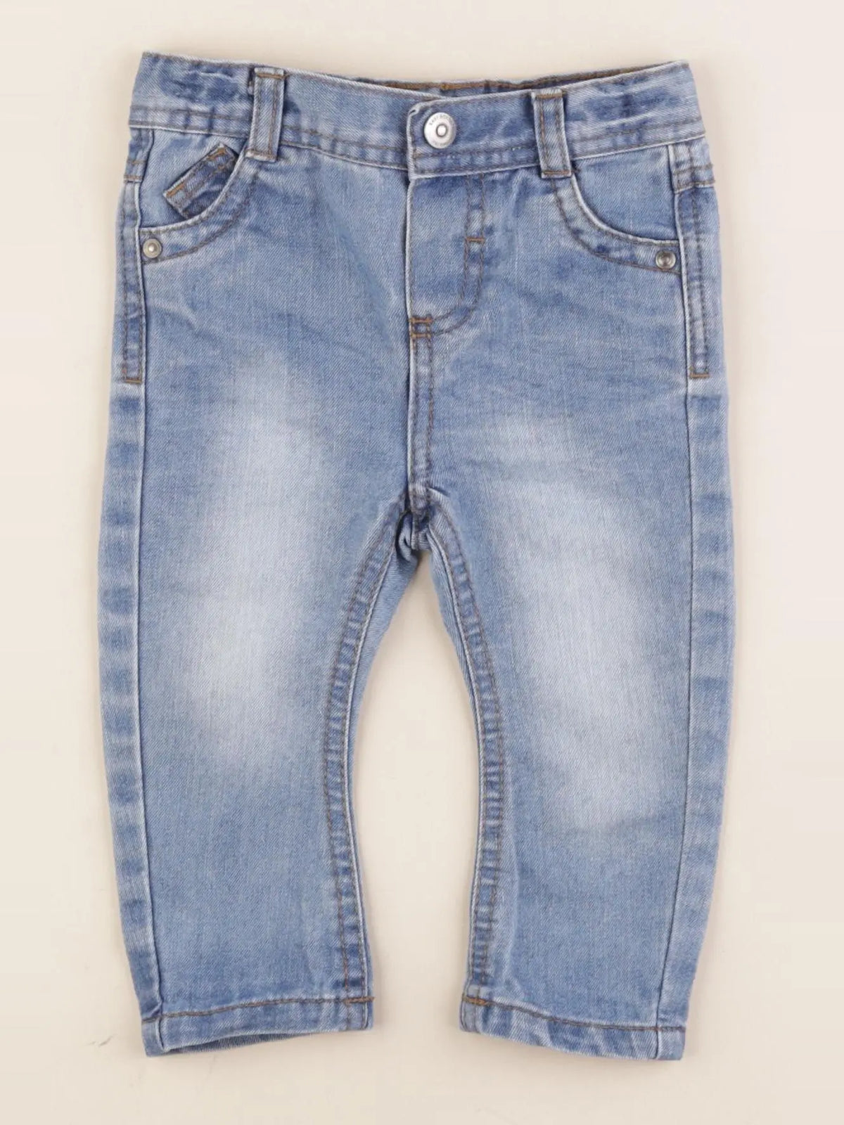 Tape à l'oeil - pantalon bleu - 9 mois