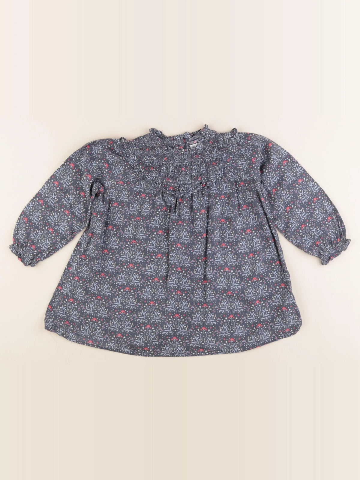 Vertbaudet - robe bleu - 36 mois