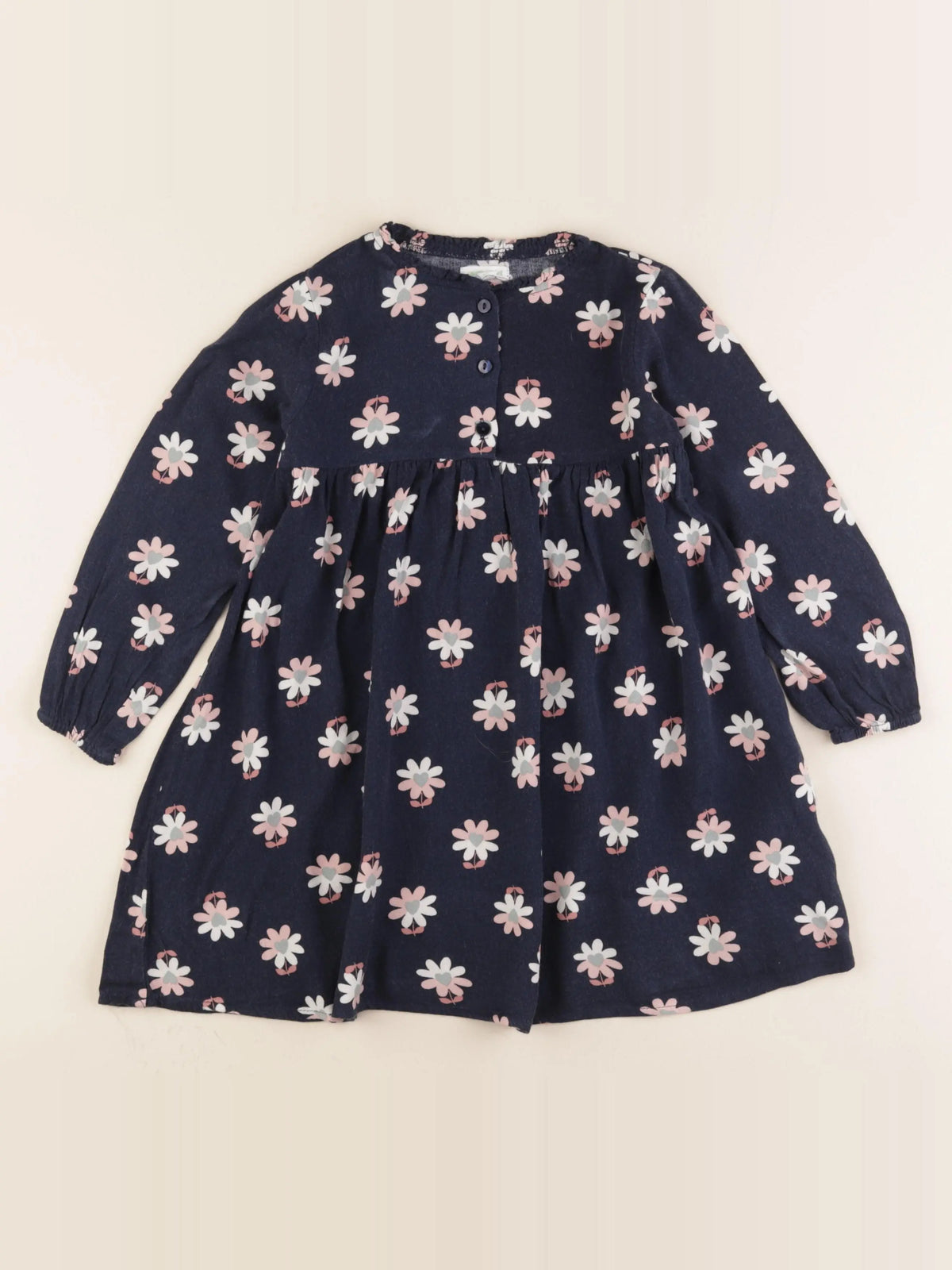 Vertbaudet - robe bleu - 5 ans