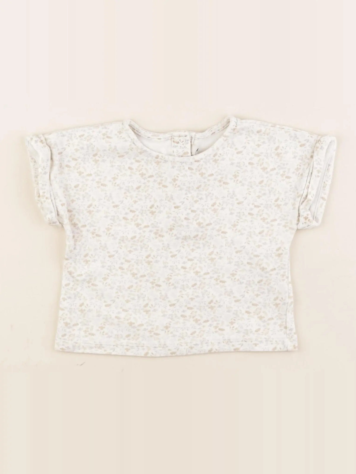 Natalys - tee-shirt beige - 9 mois