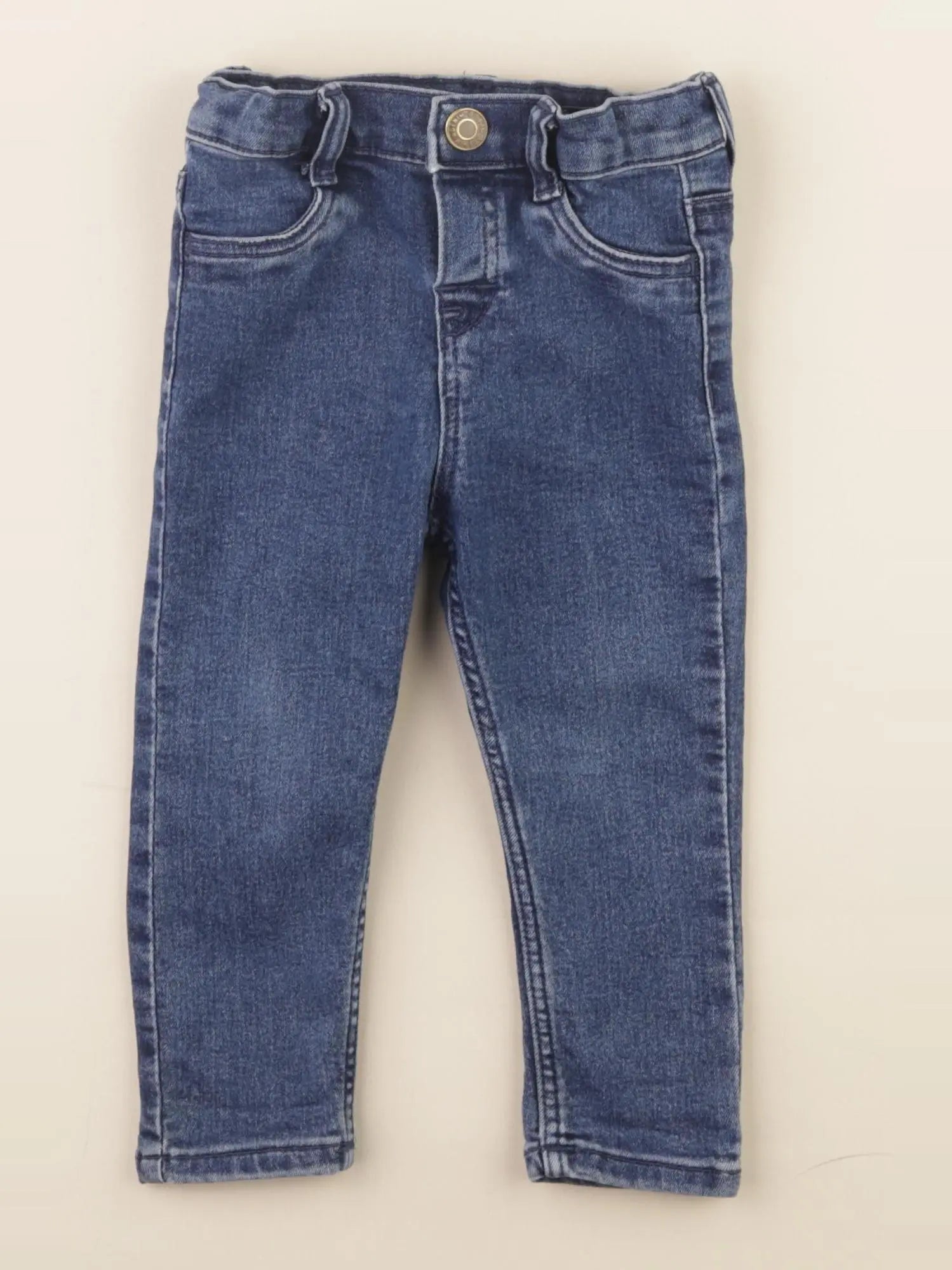H&M - jean bleu - 12 mois
