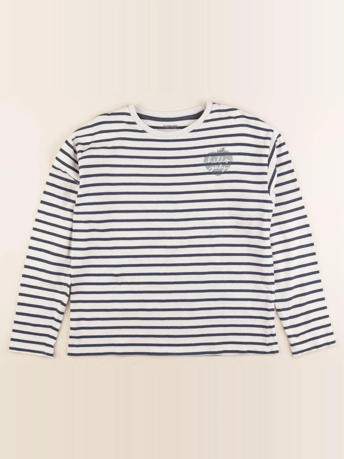 Vertbaudet - tee-shirt bleu - 12 ans