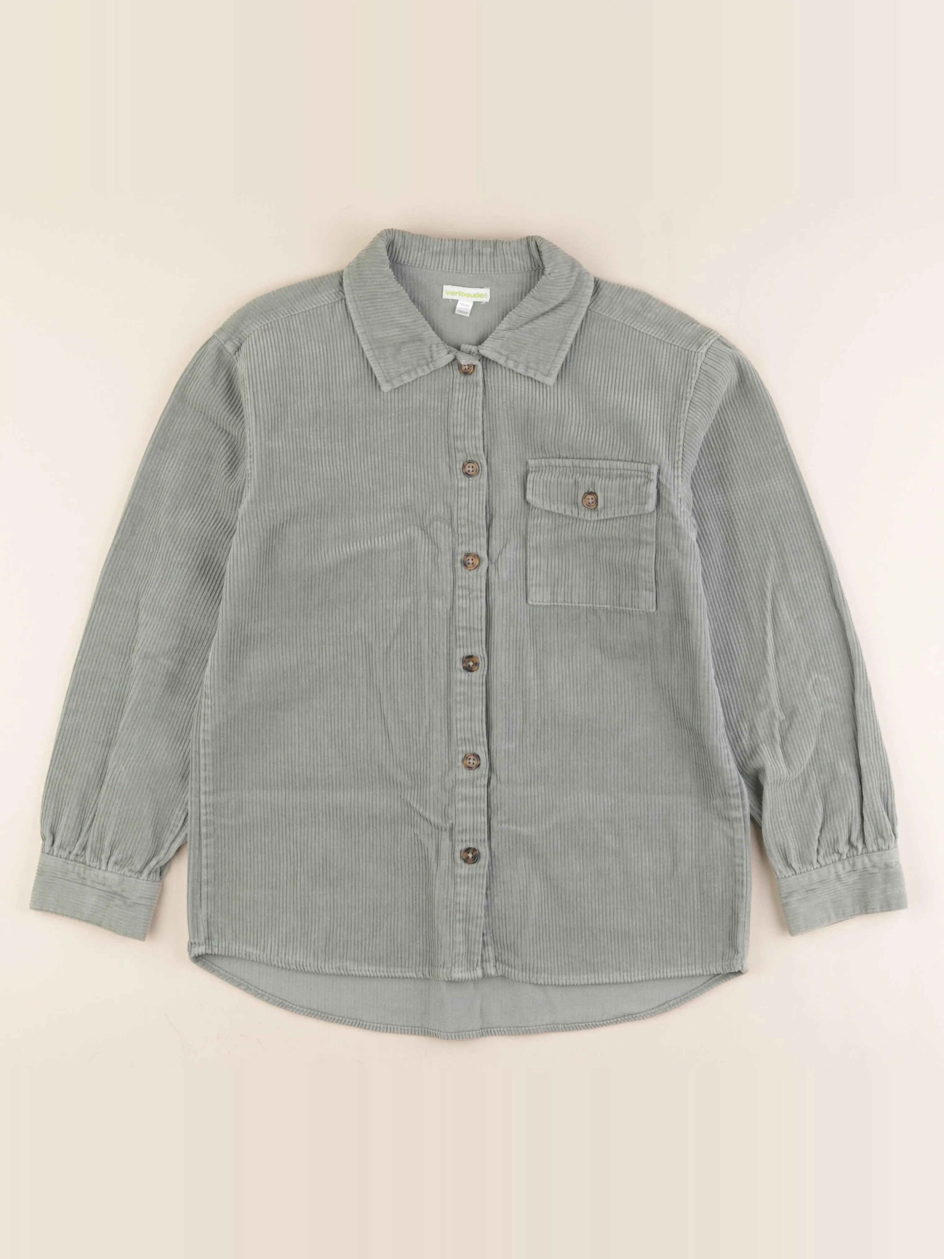 Vertbaudet - chemise vert - 12 ans