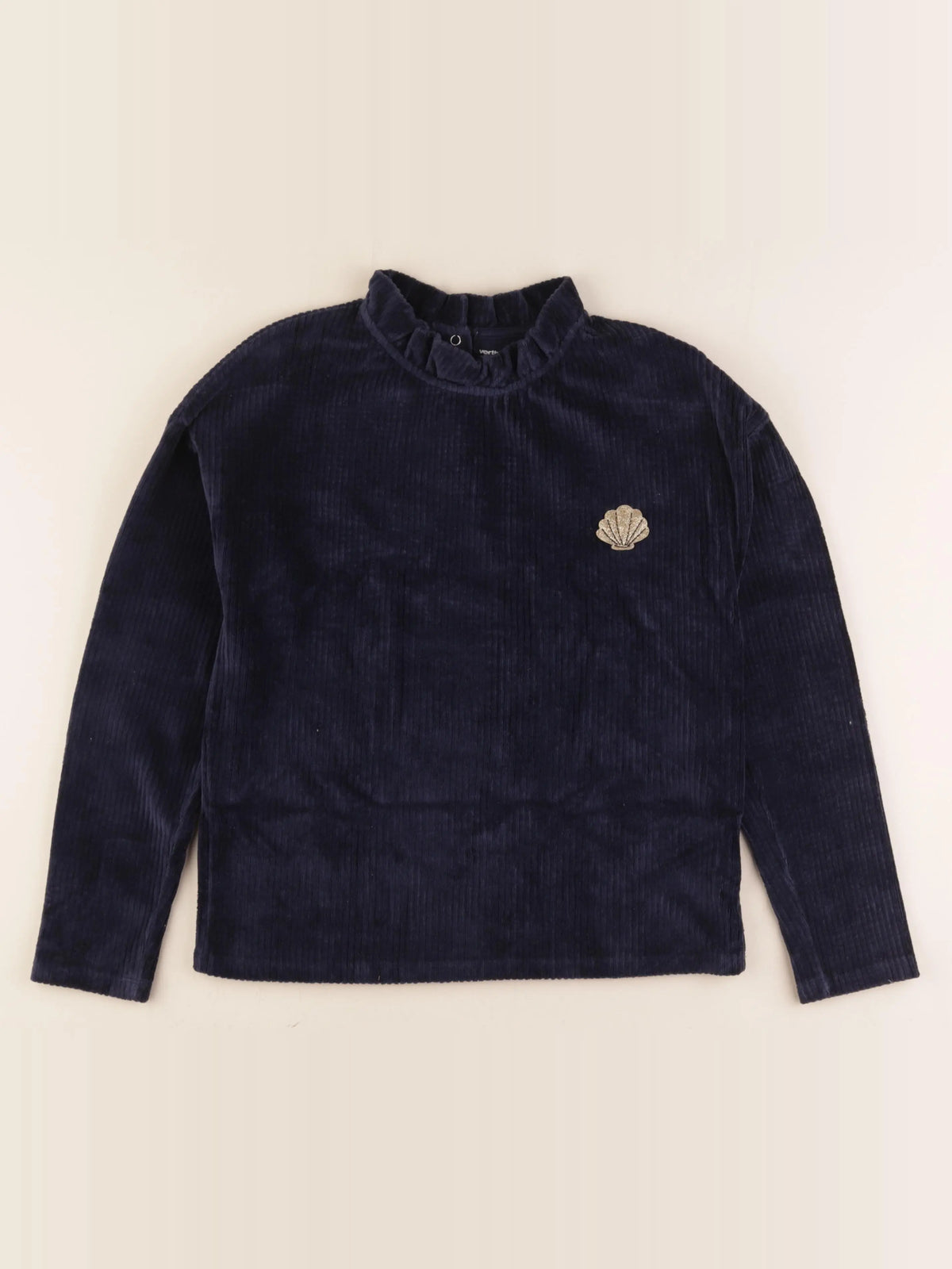 Vertbaudet - sweat bleu - 12 ans