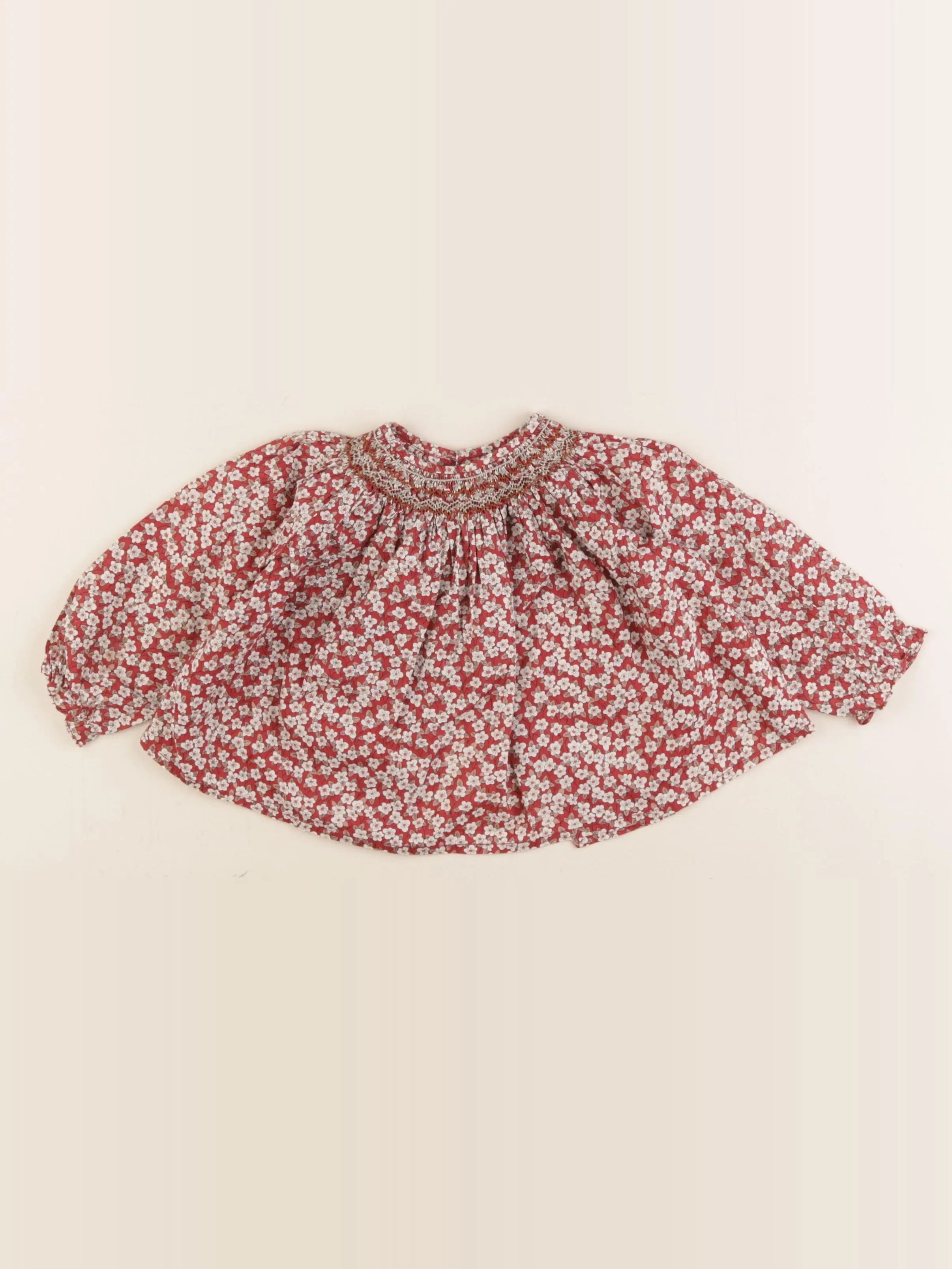 Bonpoint - blouse multicolore - 12 mois