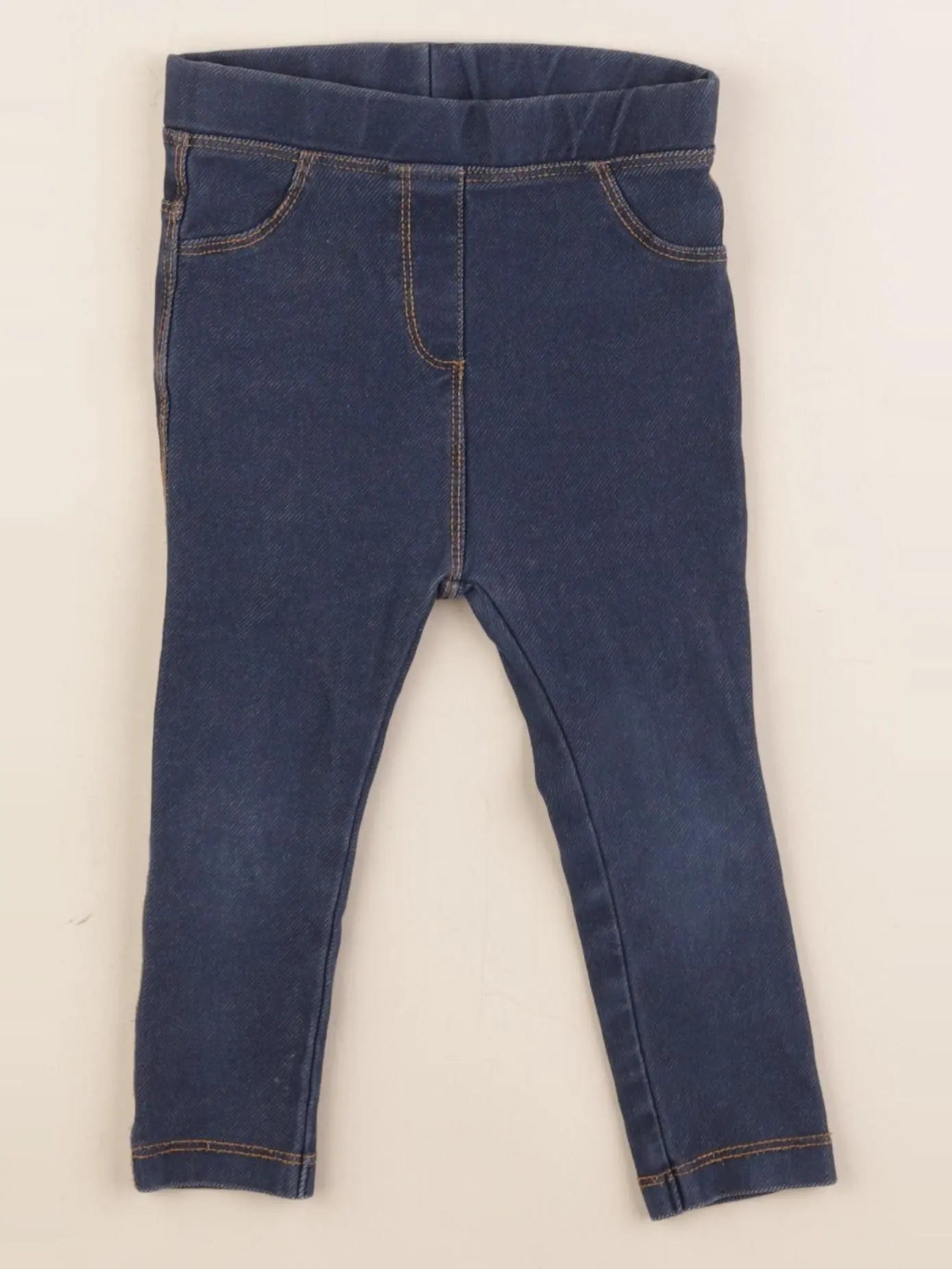 Mango - jegging bleu - 12/18 mois