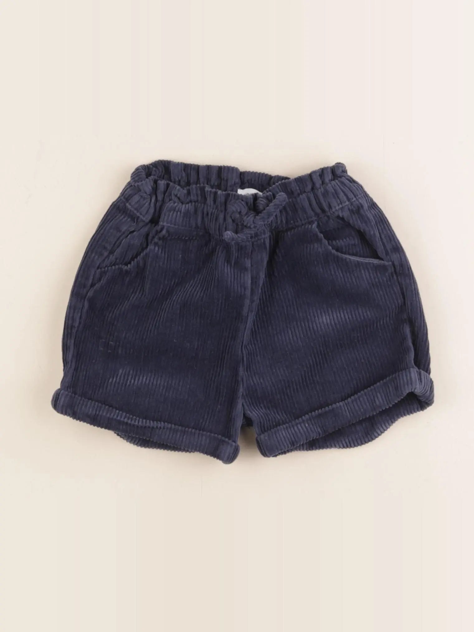 Vertbaudet - short bleu - 18 mois