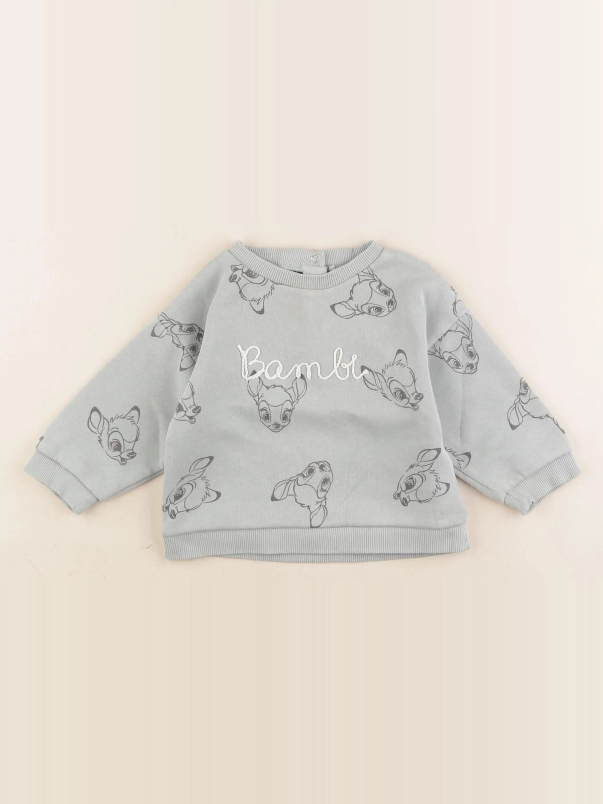 Vertbaudet - sweat vert - 18 mois