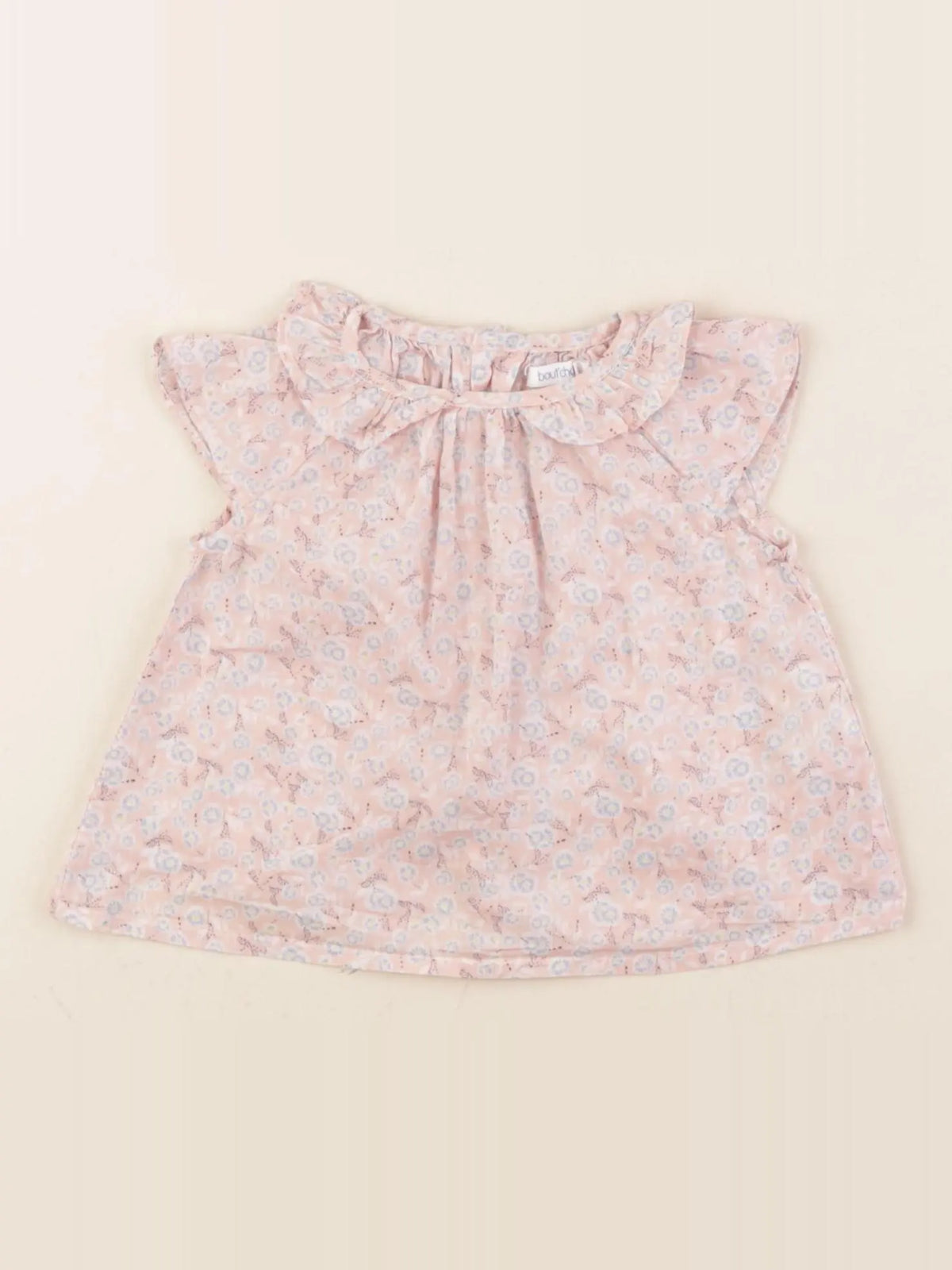 Boutchou - blouse rose - 3 mois