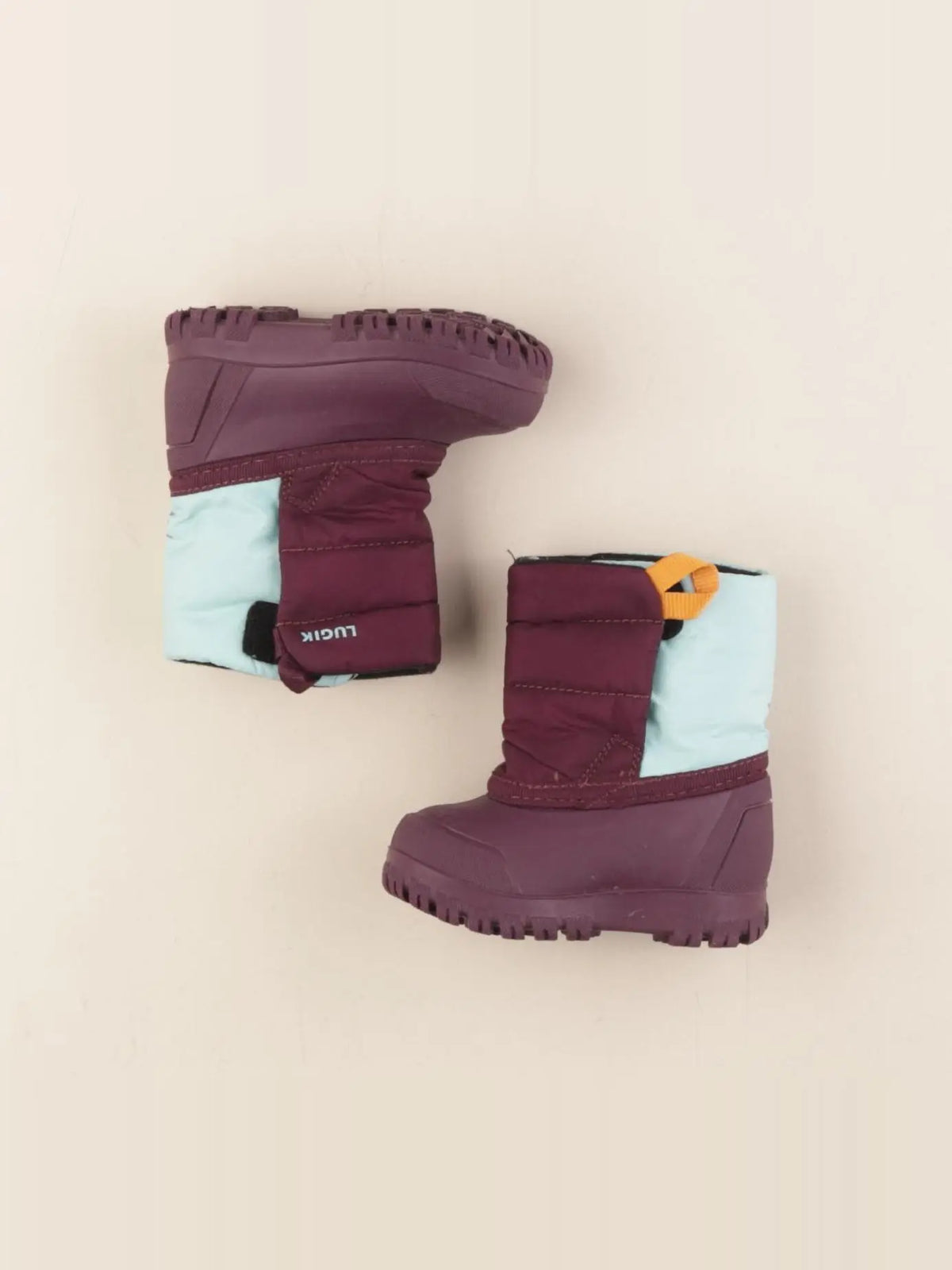 Decathlon ski - boots de ski violet - pointure 18/19