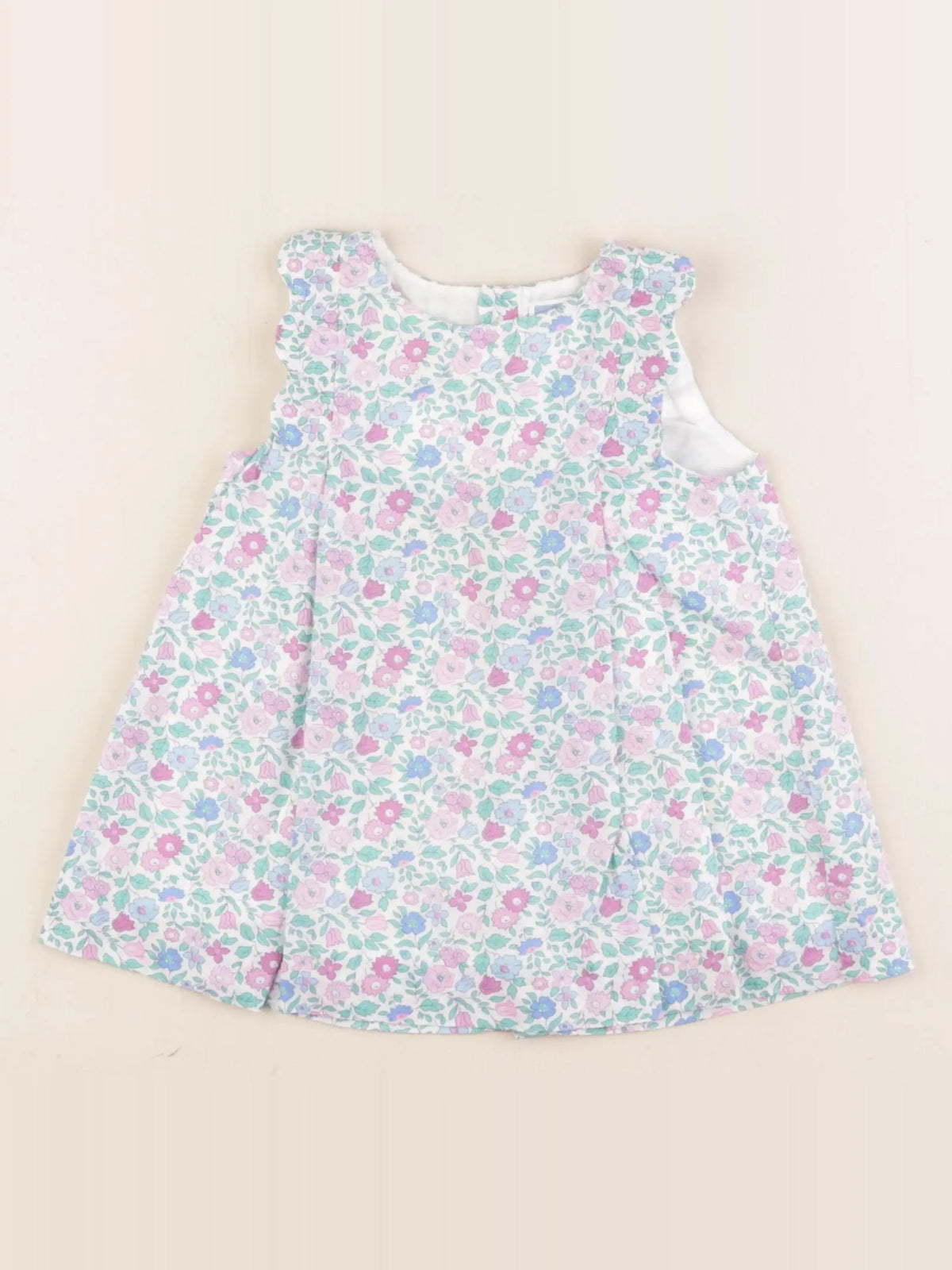 Jacadi - robe liberty multicolore - 6 mois