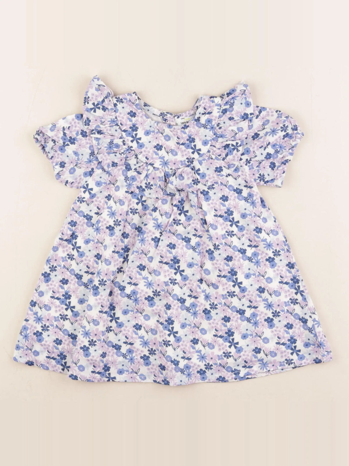 Tape à l'oeil - robe multicolore - 12 mois