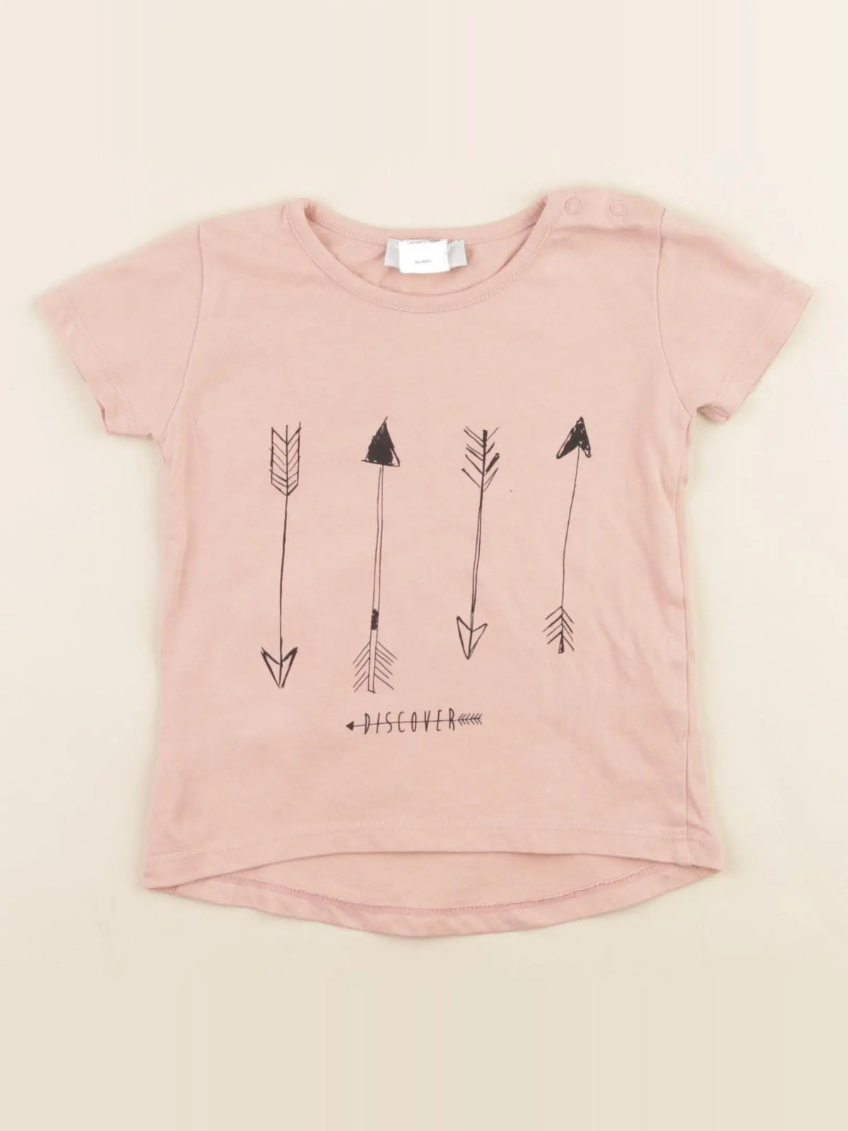 La Redoute - tee-shirt rose - 12 mois