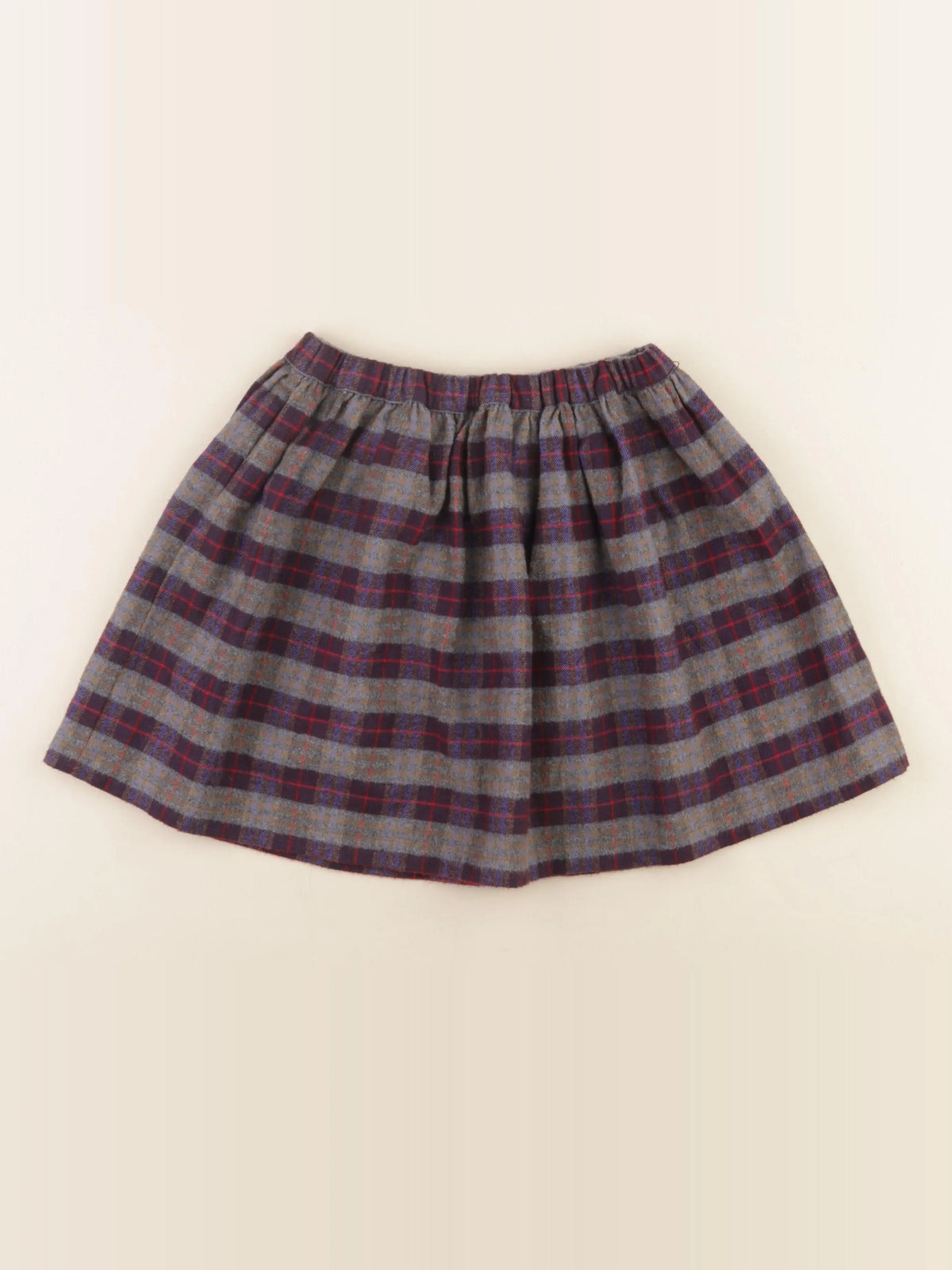 Lililotte - jupe gris, violet - 12 ans