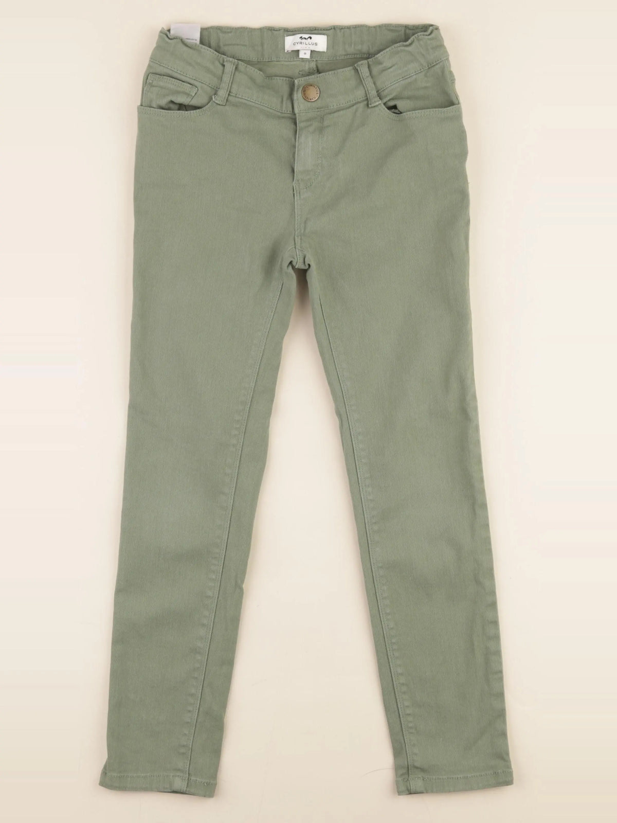 Cyrillus - jean vert - 9 ans