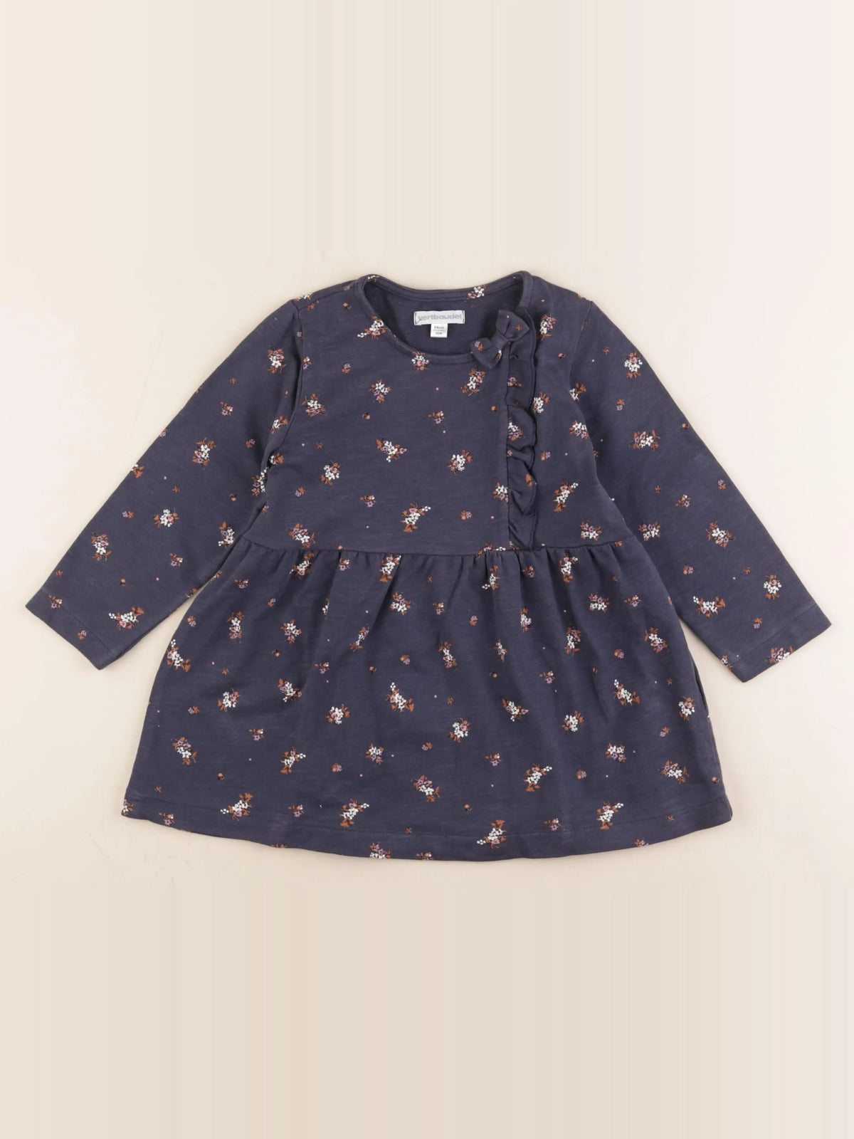 Vertbaudet - robe bleu - 36 mois