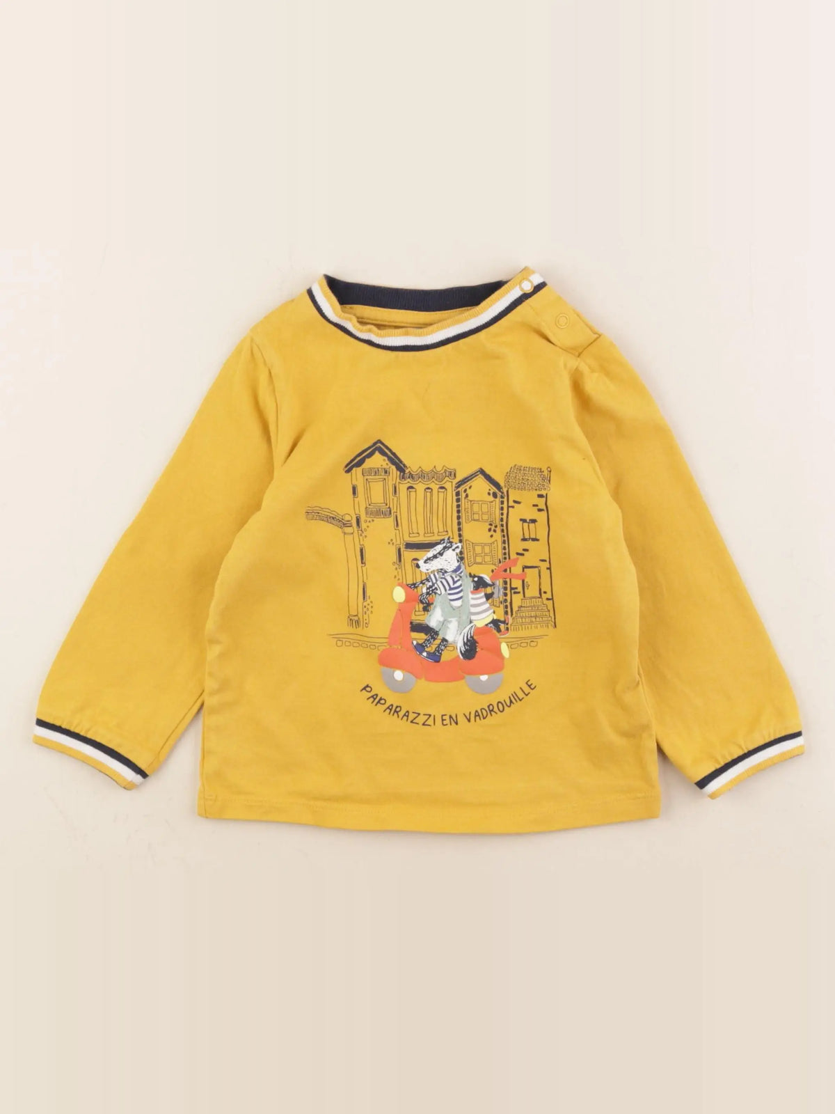 Tape à l'oeil - tee-shirt jaune - 24 mois
