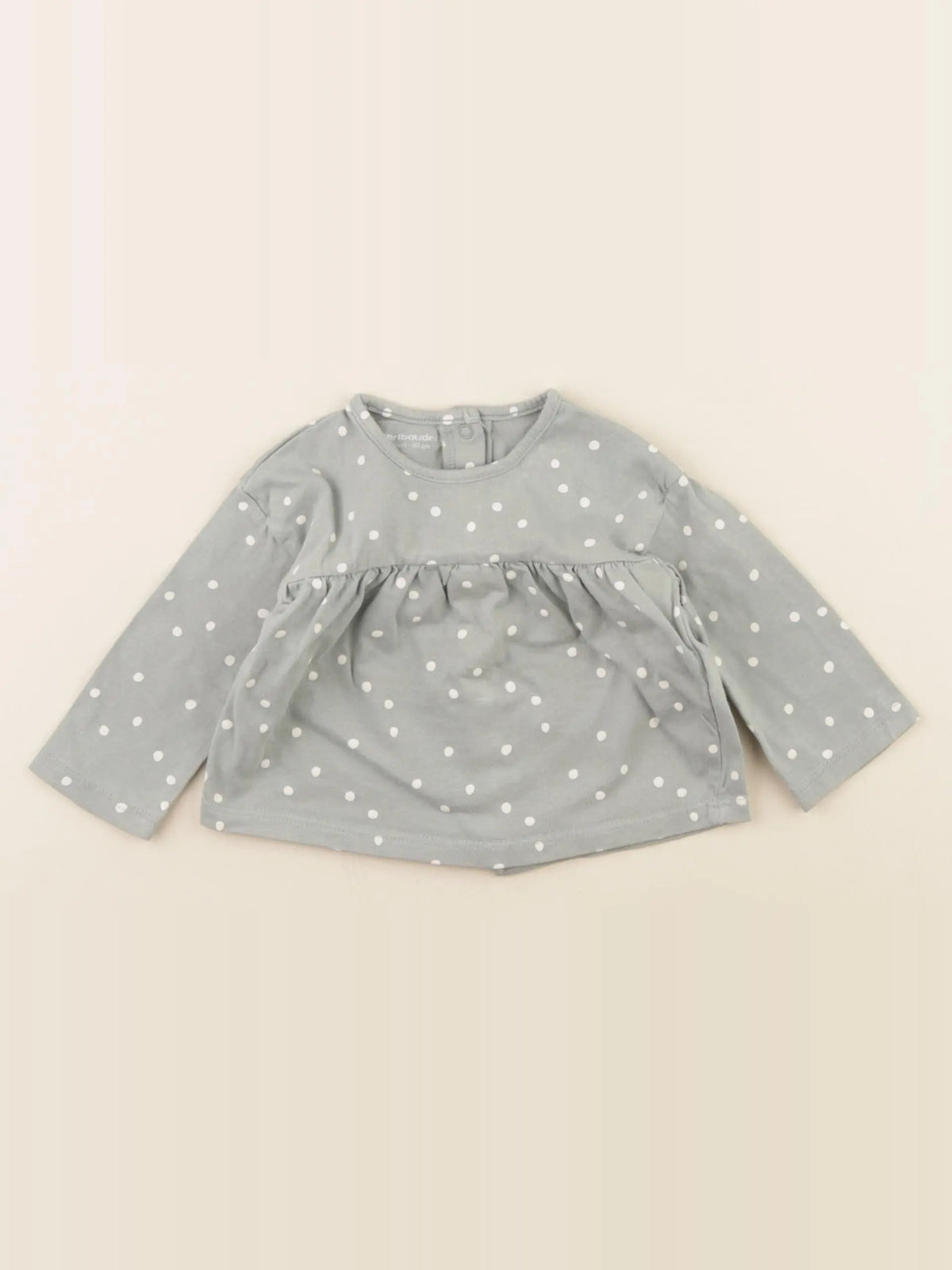 Vertbaudet - tee-shirt vert - 3 mois