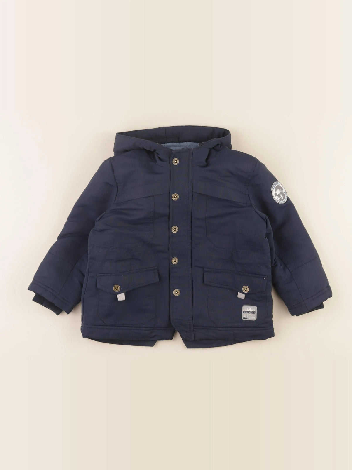 Vertbaudet - doudoune bleu - 3 ans
