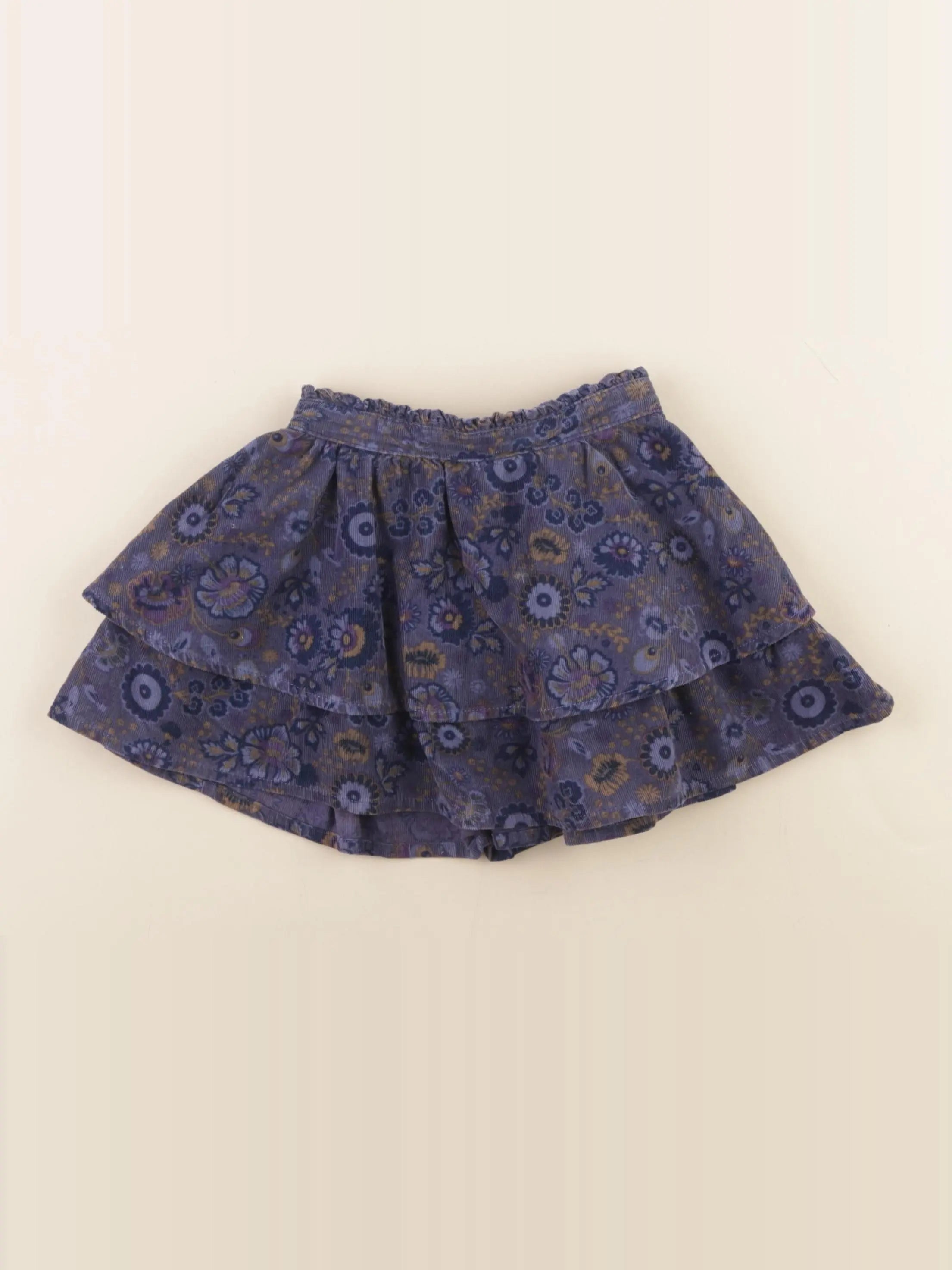 Vertbaudet - jupe bleu - 3 ans