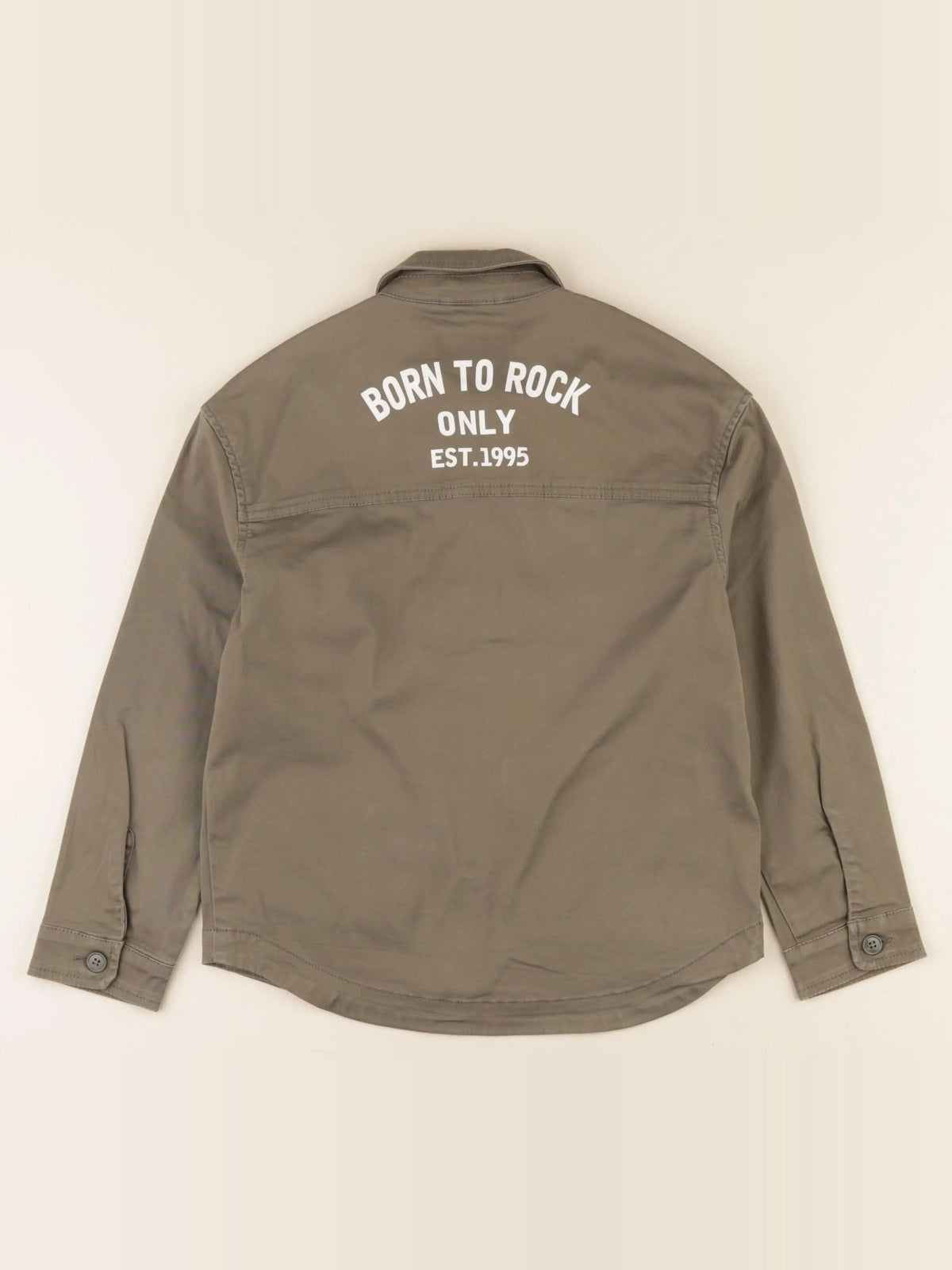 Kids Only - veste imprimé au dos taupe - 10 ans