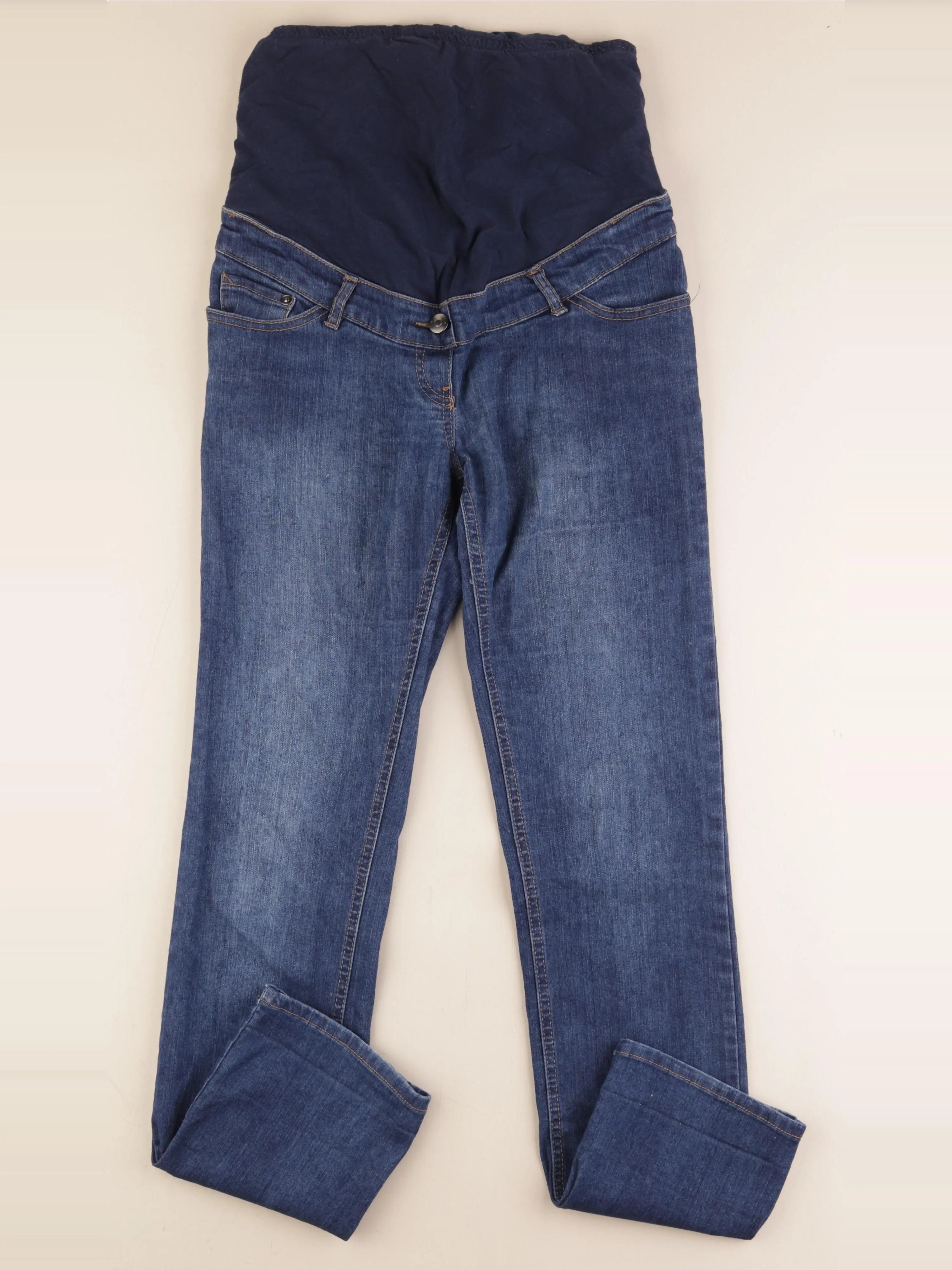 Vertbaudet - pantalon grossesse bleu - 36