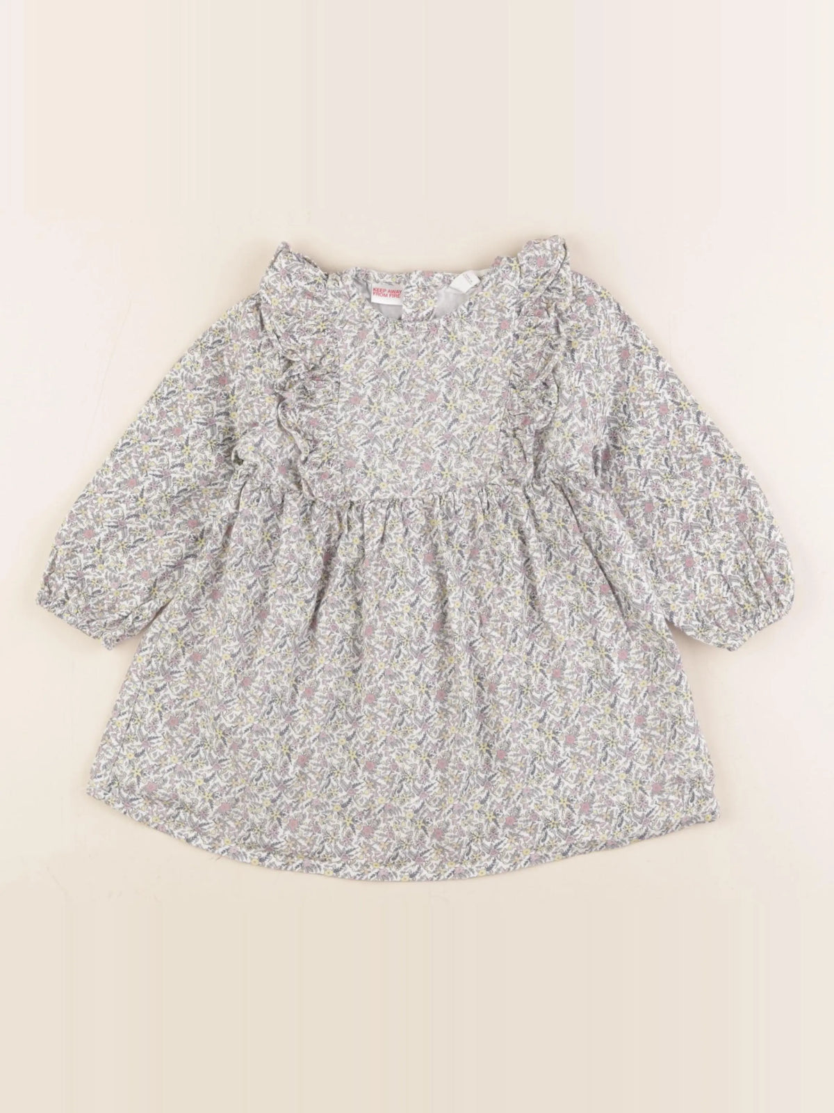 Mango - robe multicolore - 2/3 ans