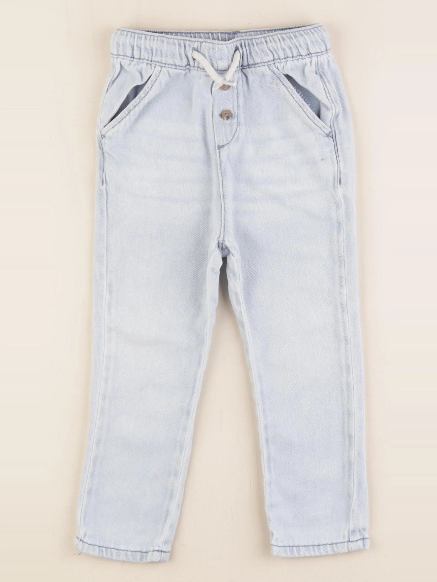 Vertbaudet - pantalon bleu - 24 mois