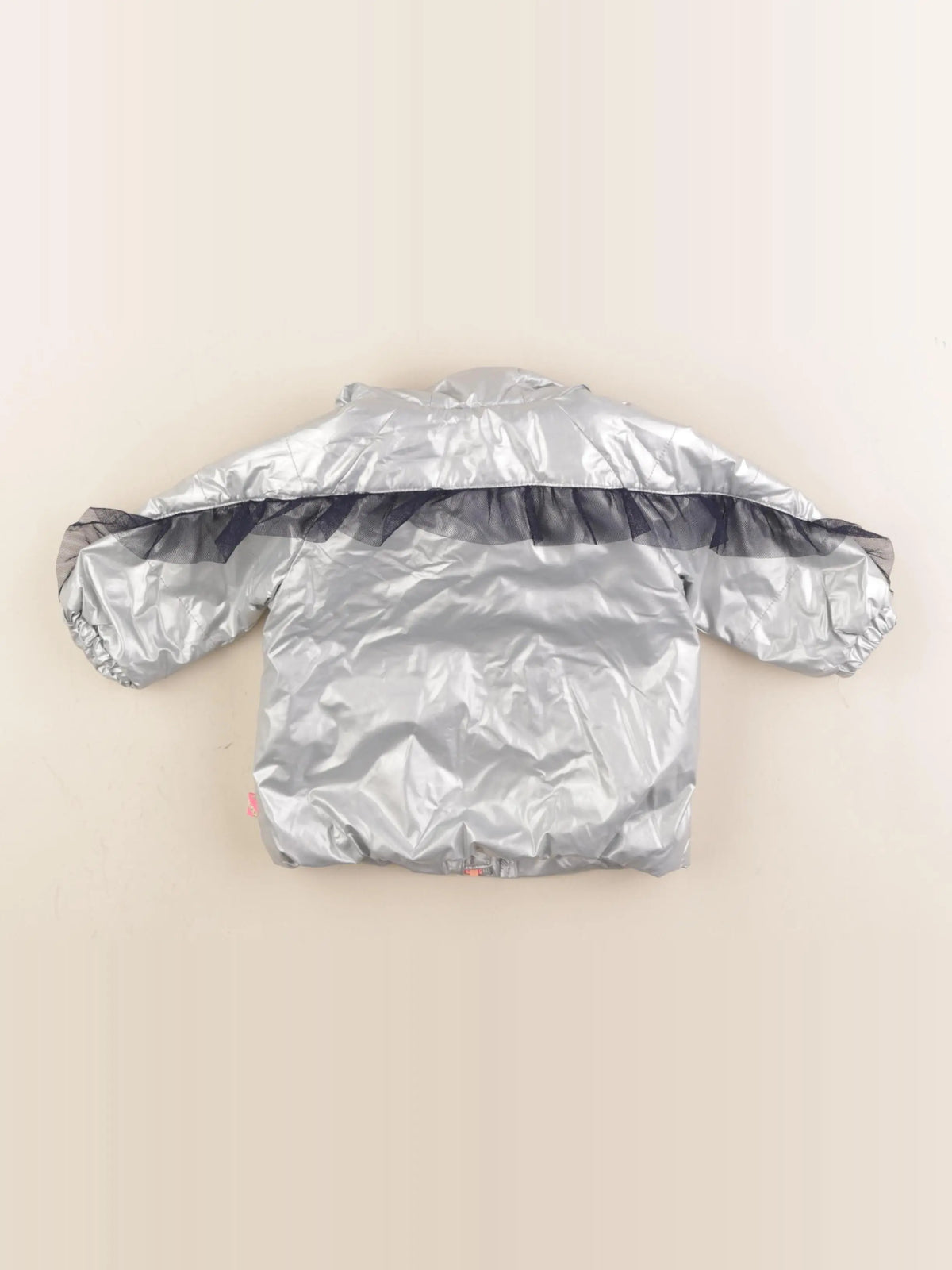 Billie Blush - imperméable argent - 6 mois