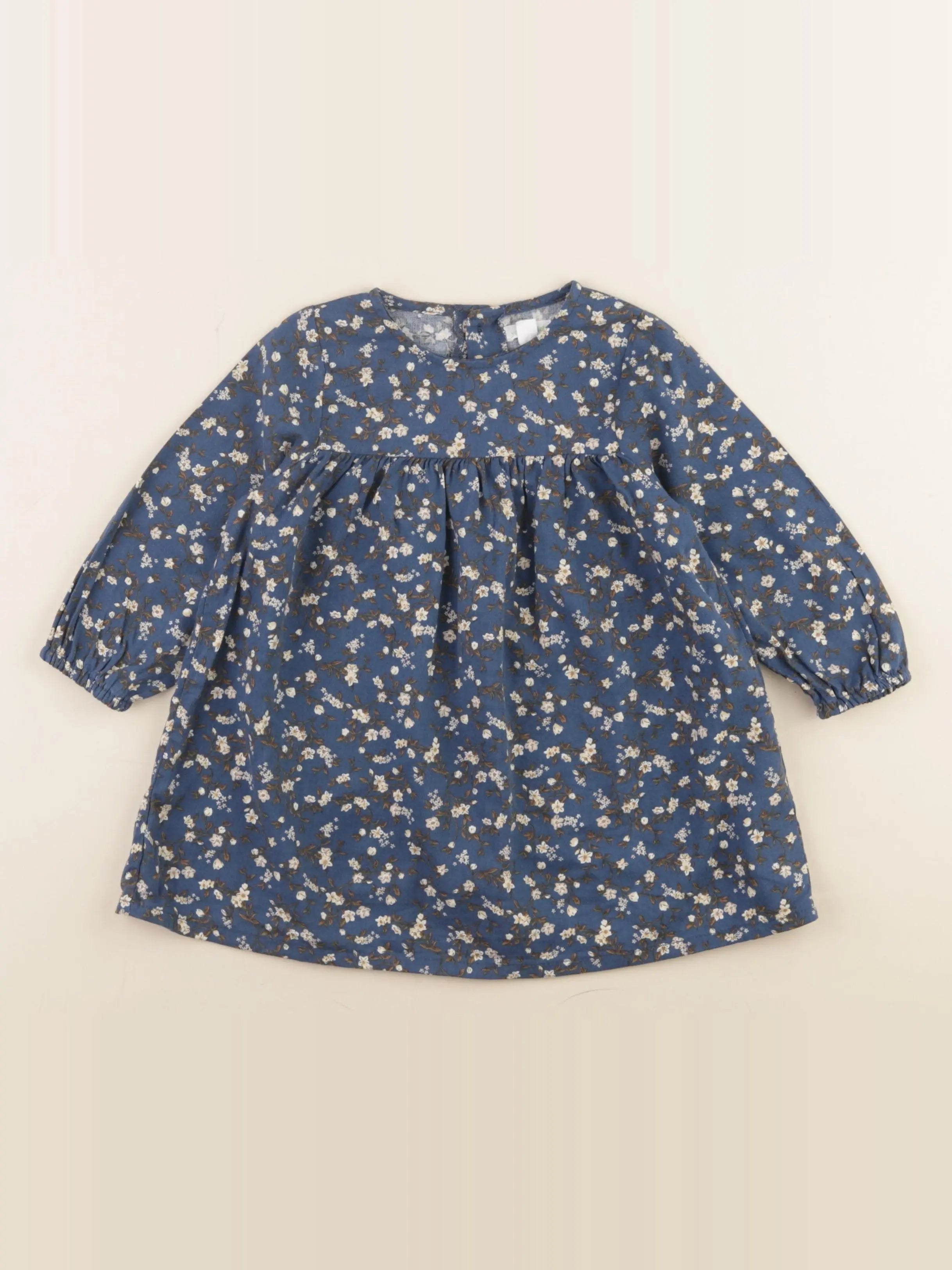 Vertbaudet - robe multicolore - 18 mois