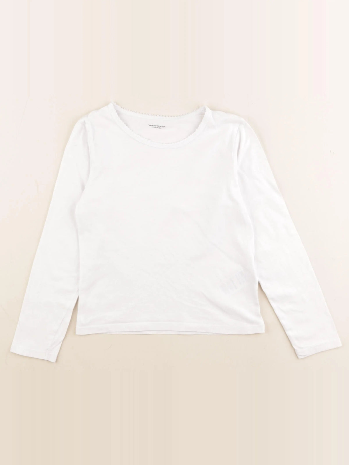 Vertbaudet - maillot de corps blanc - 8 ans
