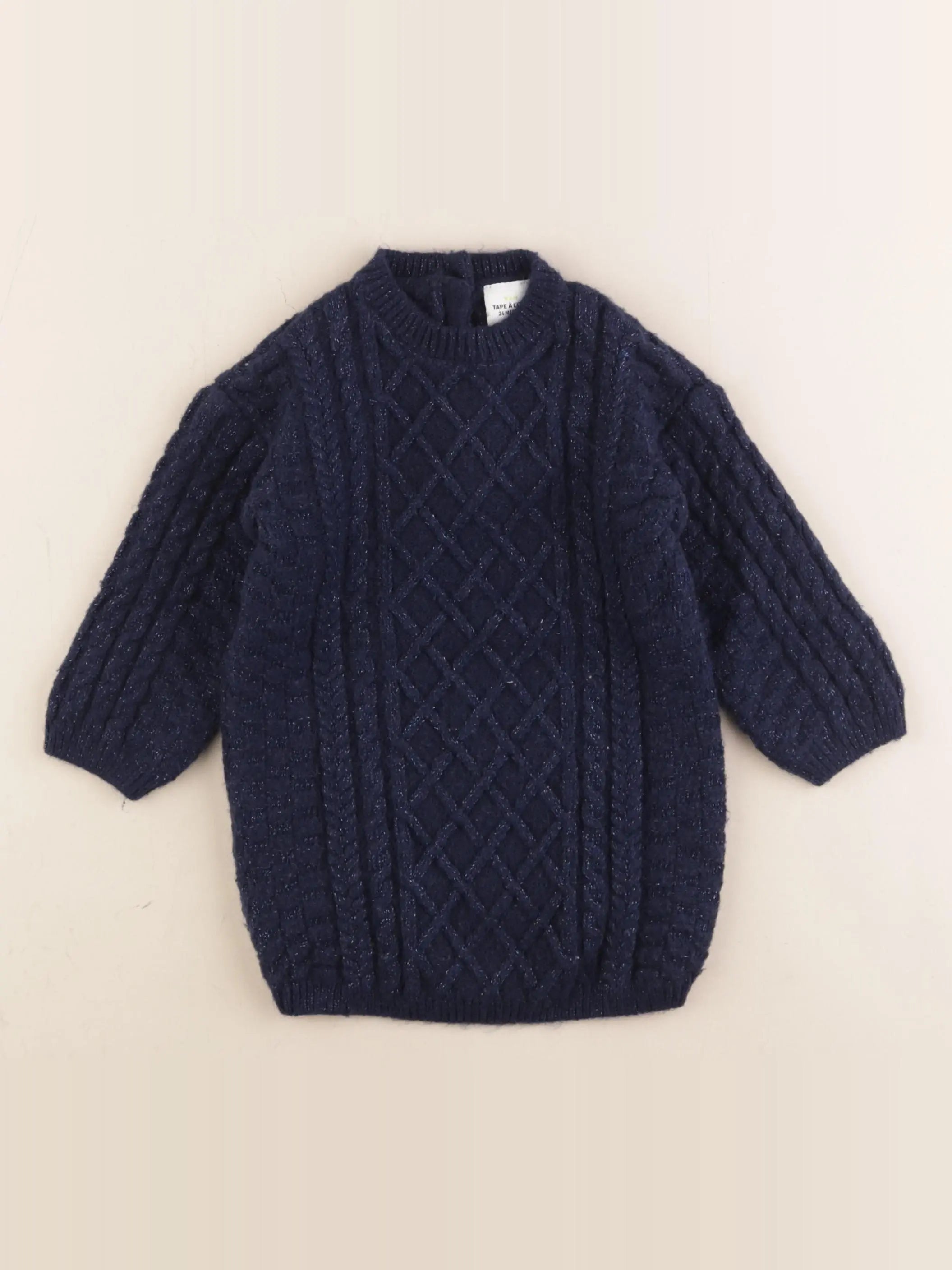 Tape à l'oeil - robe bleu - 24 mois