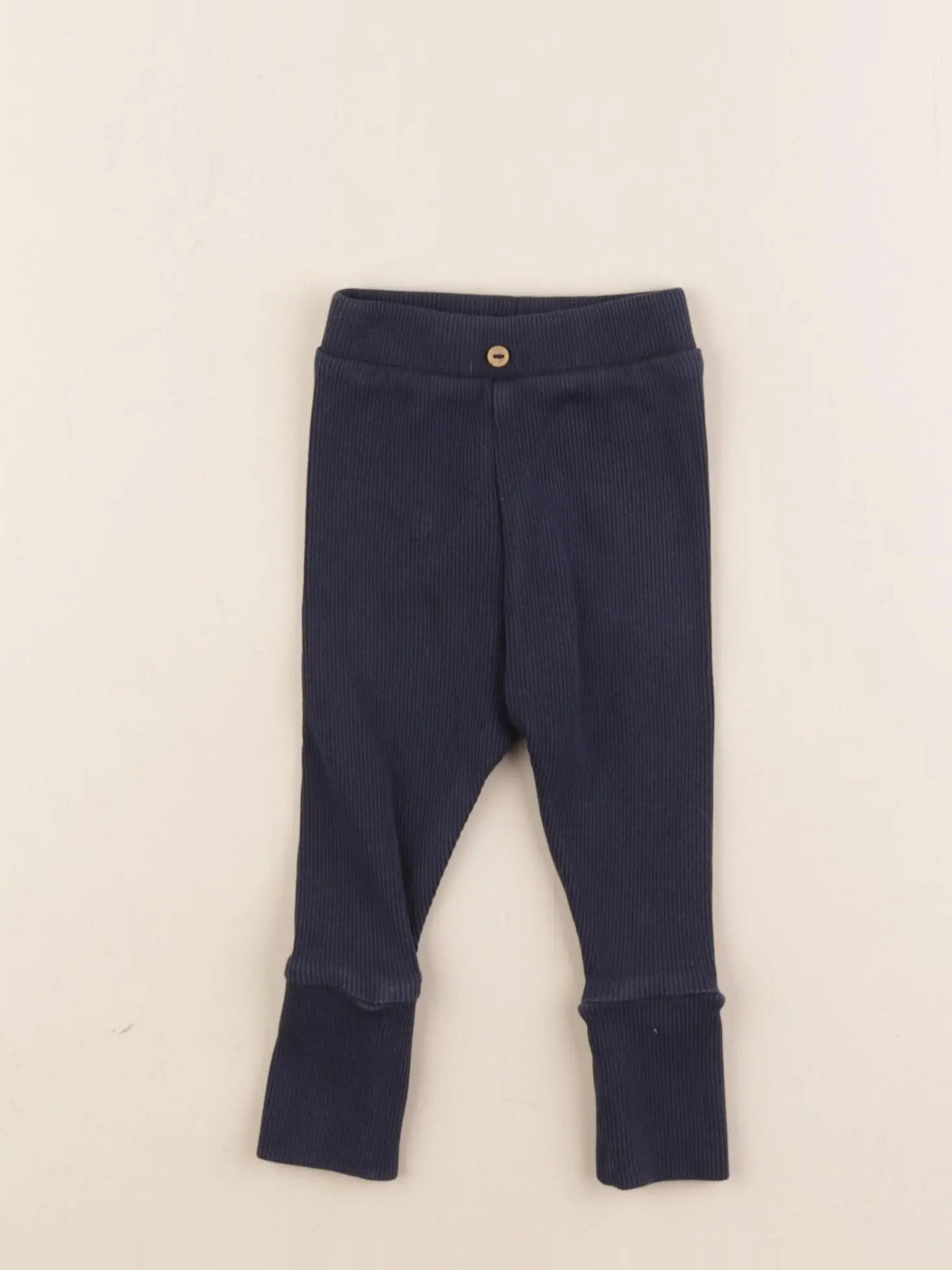 Vertbaudet - legging bleu - 3 mois