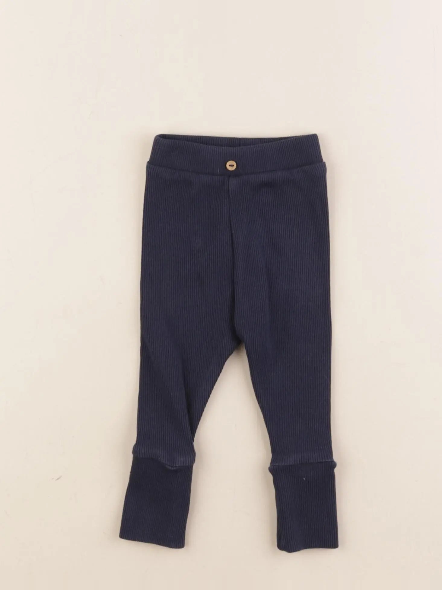 Vertbaudet - legging bleu - 3 mois