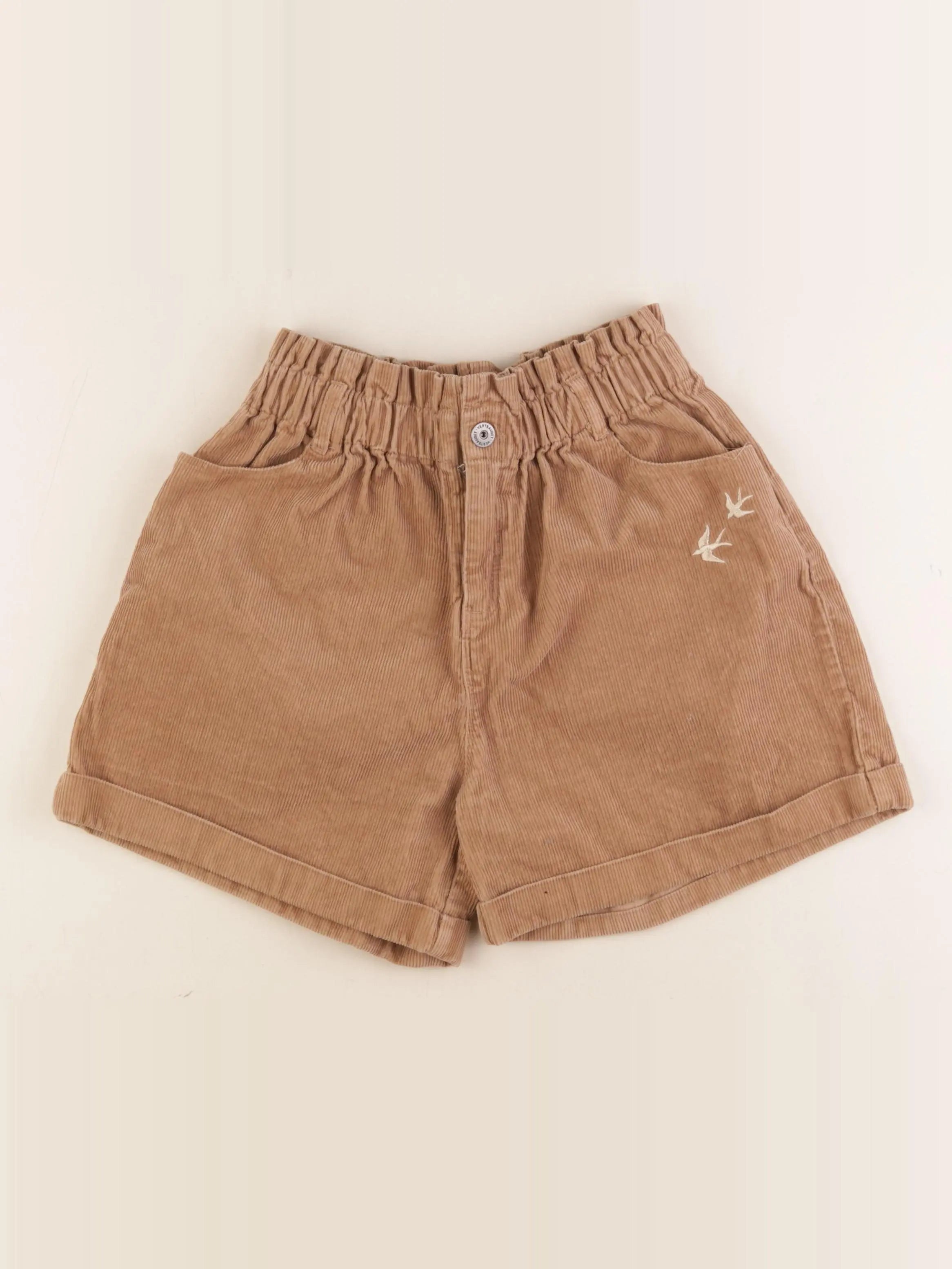 Vertbaudet - short marron - 14 ans