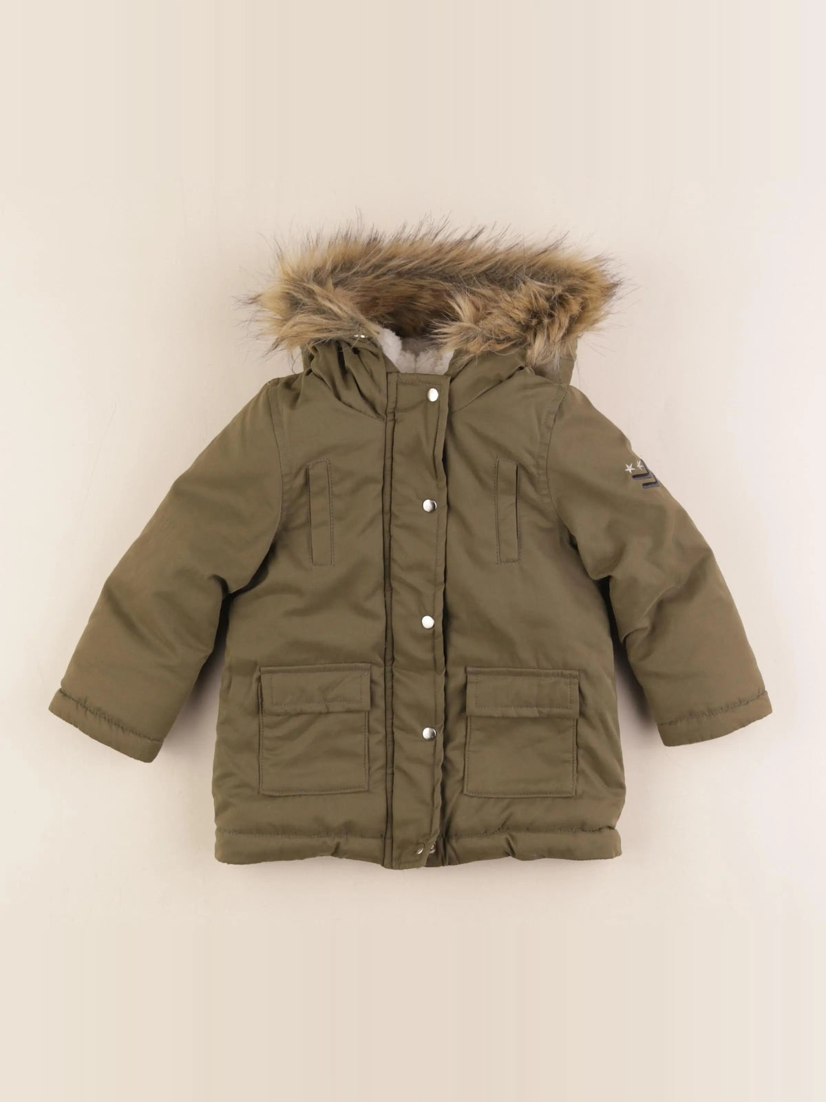 IKKS - parka vert, or - 18 mois